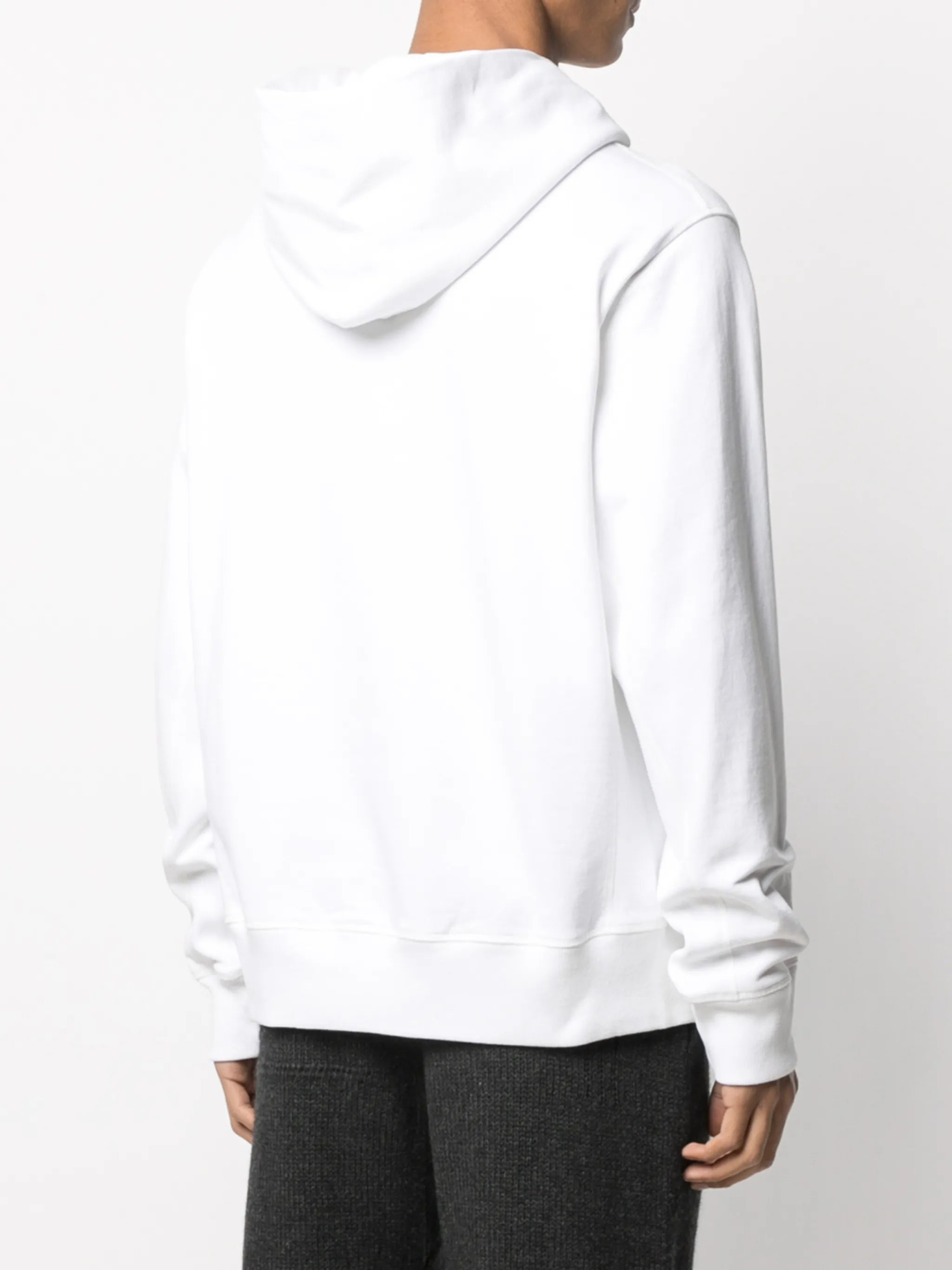 x Saintwoods Ocean logo-print cotton hoodie