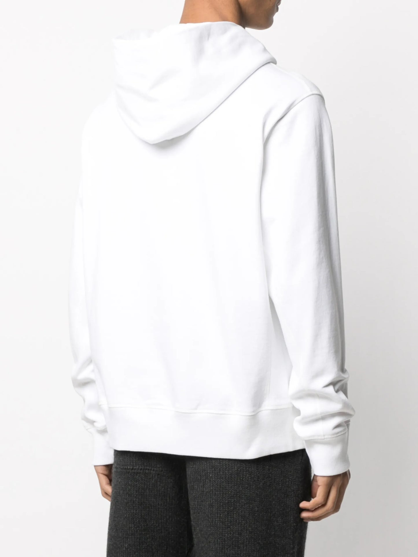 x Saintwoods Ocean logo-print cotton hoodie