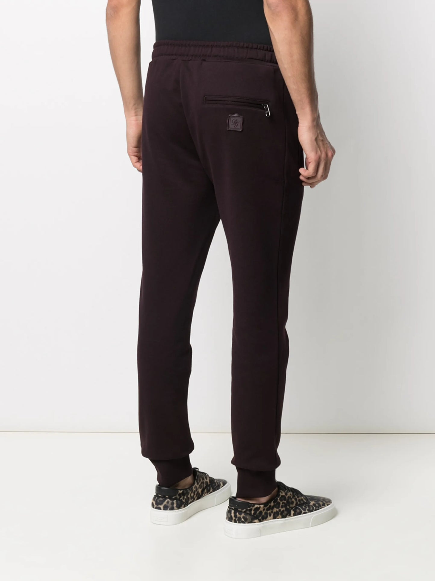 logo patch relaxed track pants