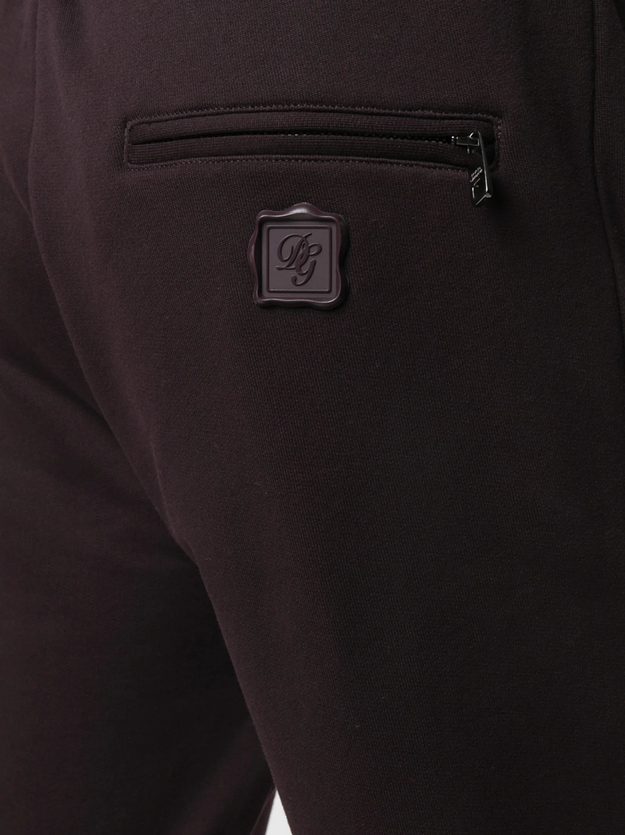 logo patch relaxed track pants