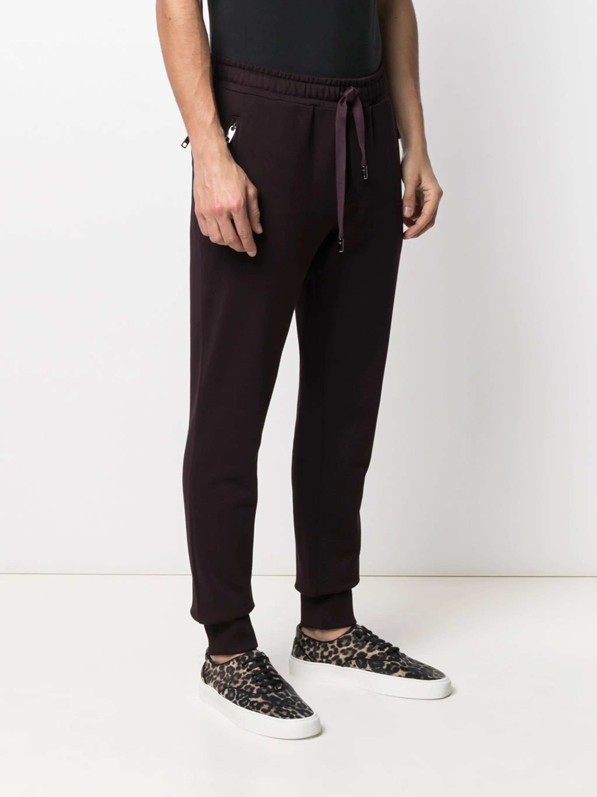 logo patch relaxed track pants