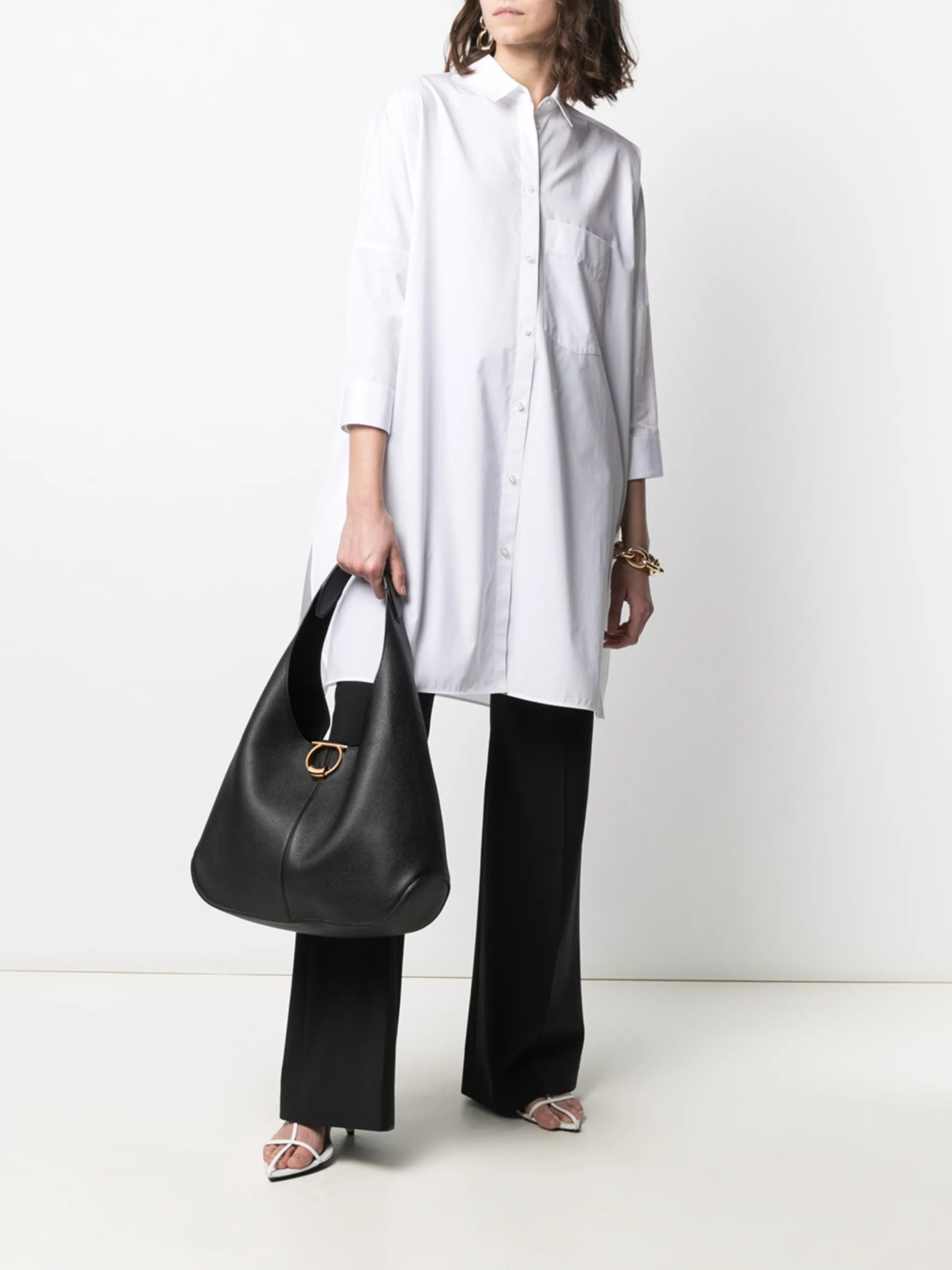 small Gancini hobo bag
