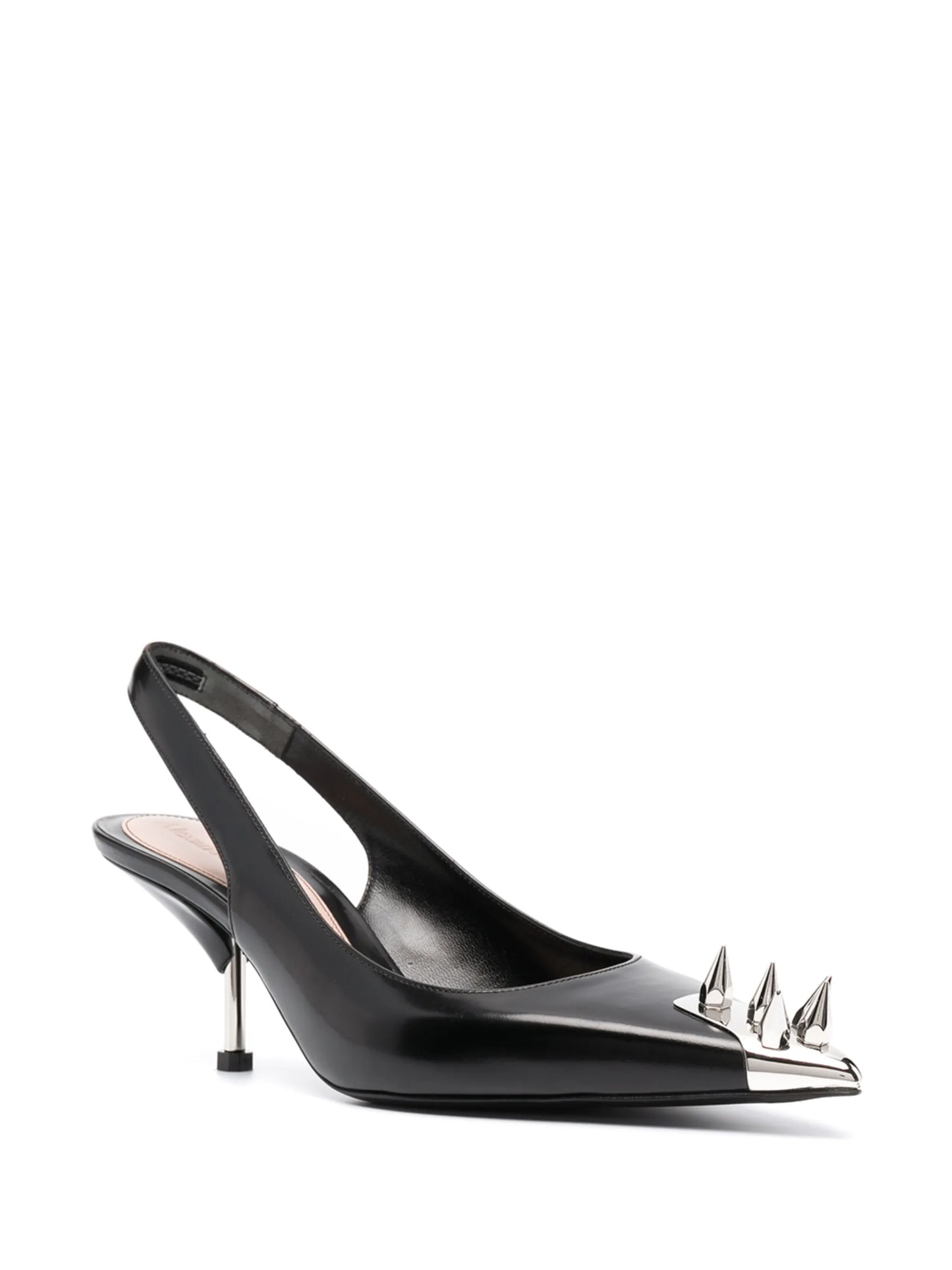 Punk Stud slingback pumps