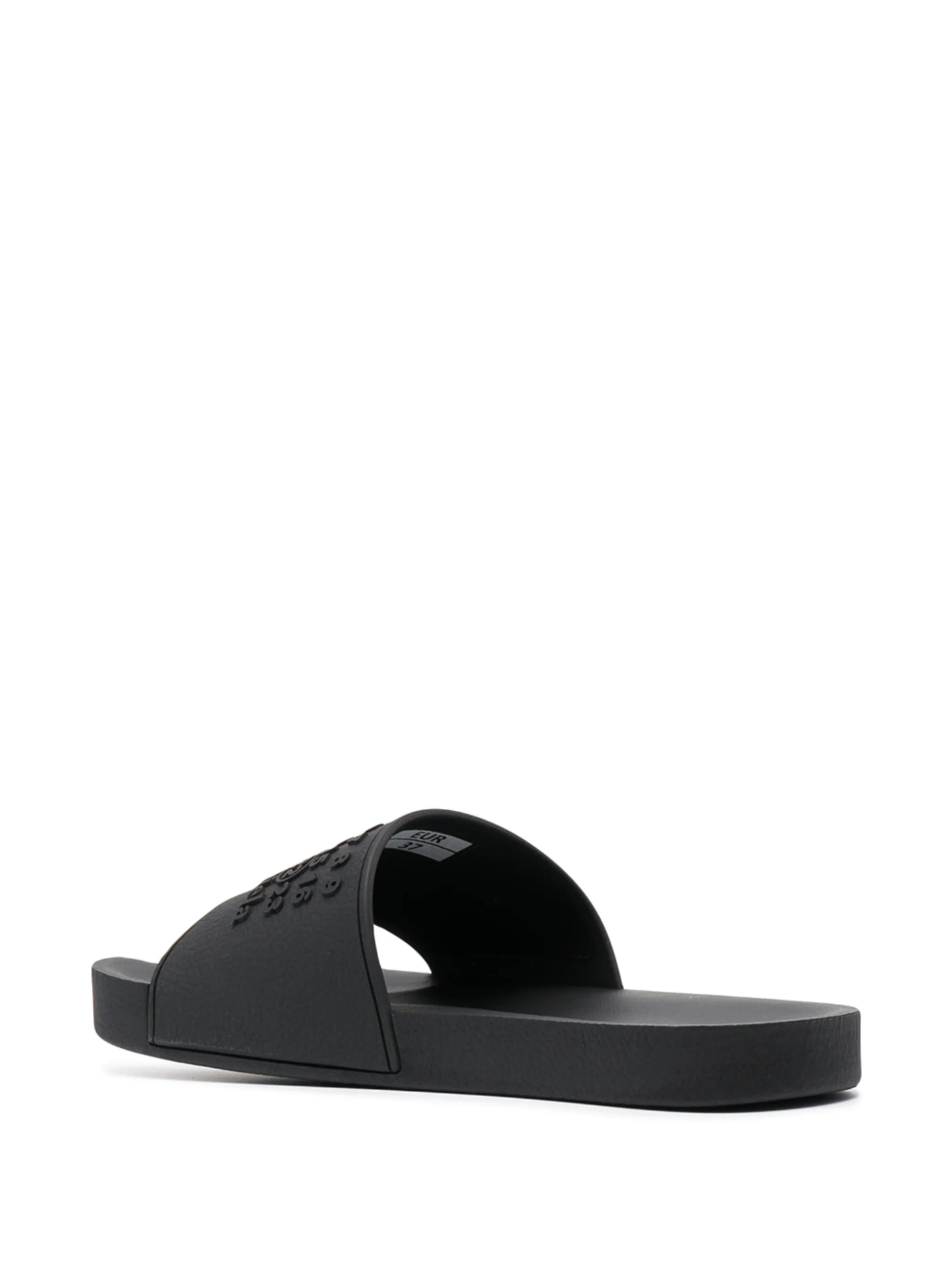 Tabi logo-embossed slides