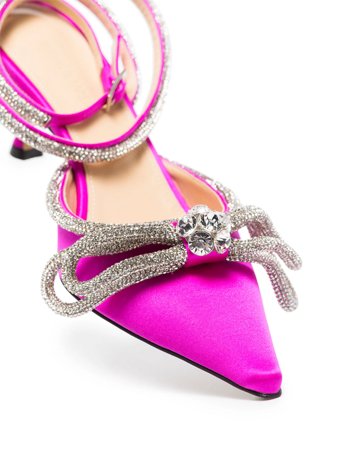 bow-detail pointed pumps