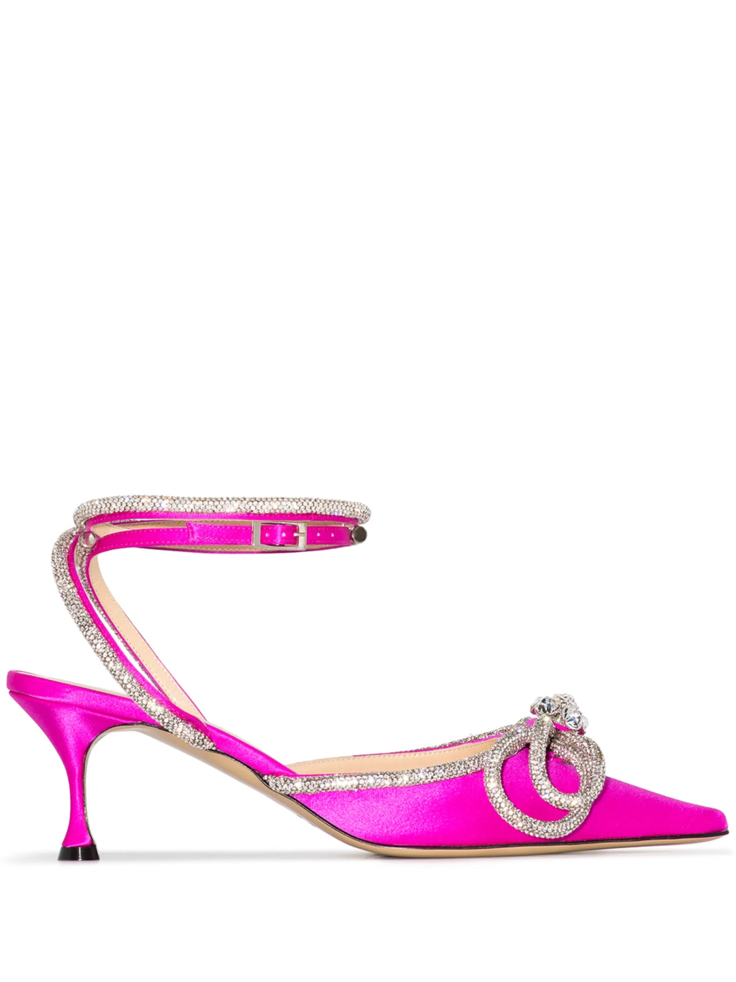 bow-detail pointed pumps