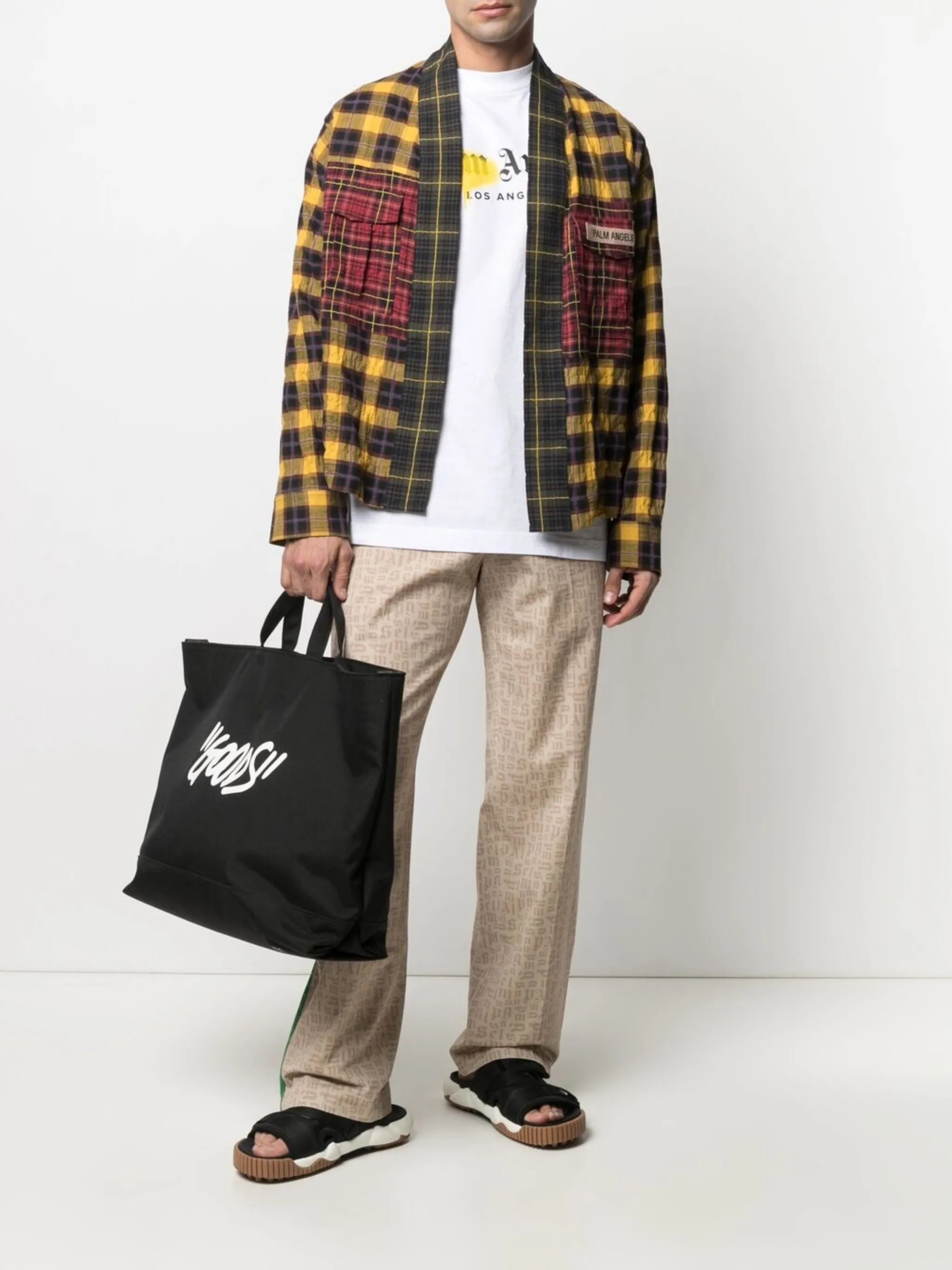 LA logo-print T-shirt
