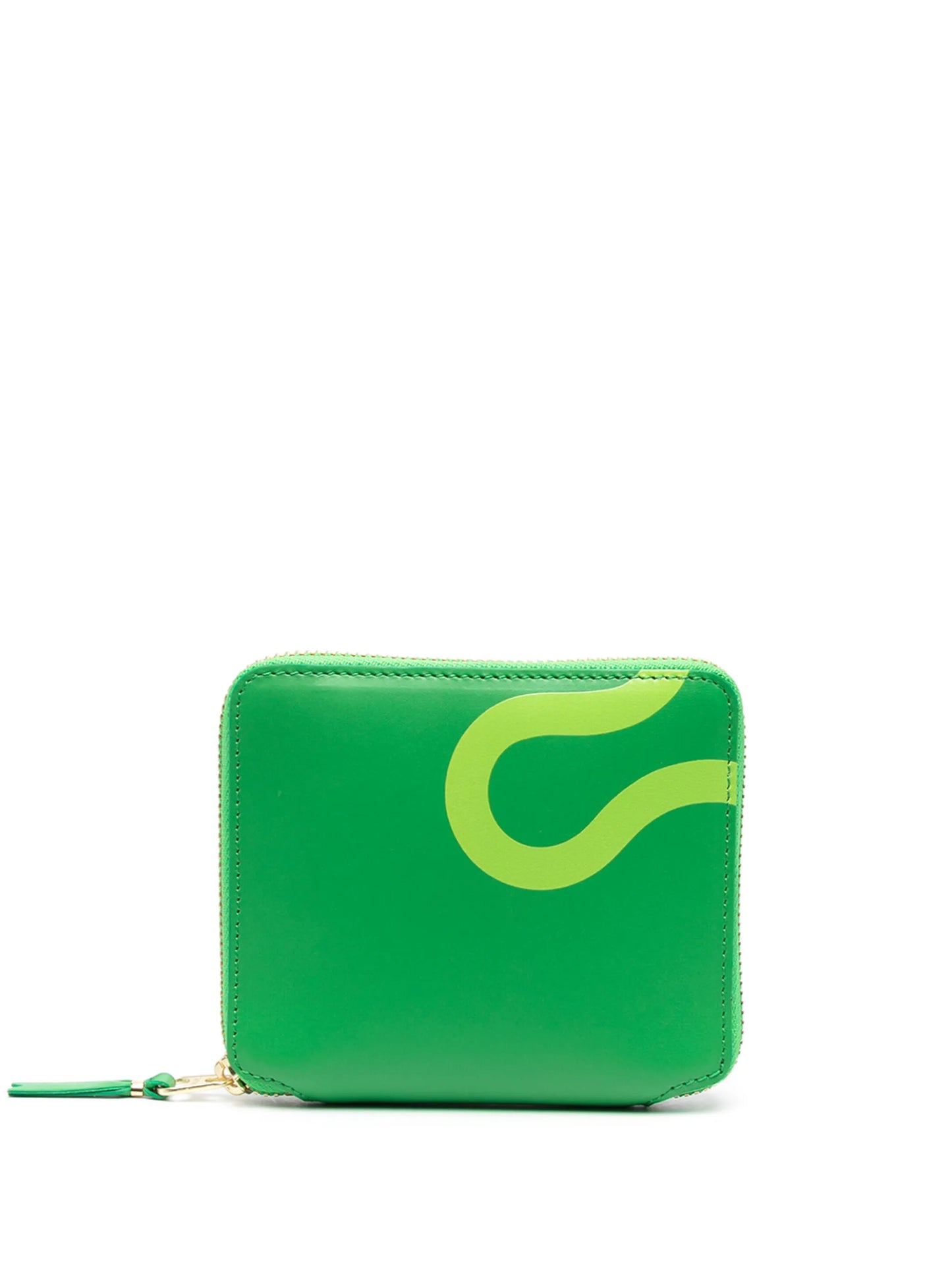 geometric print wallet