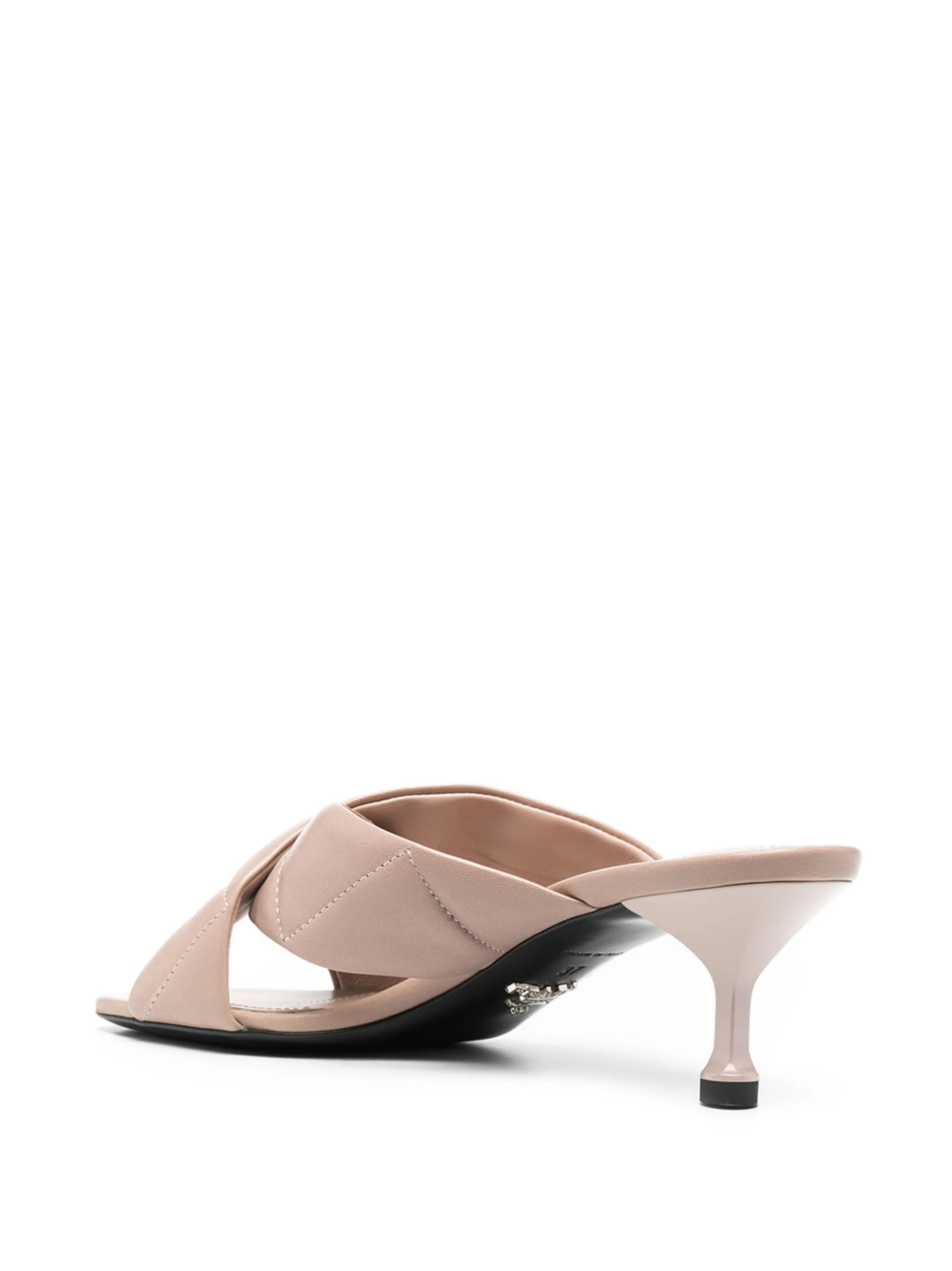 60mm crossover-strap sandals