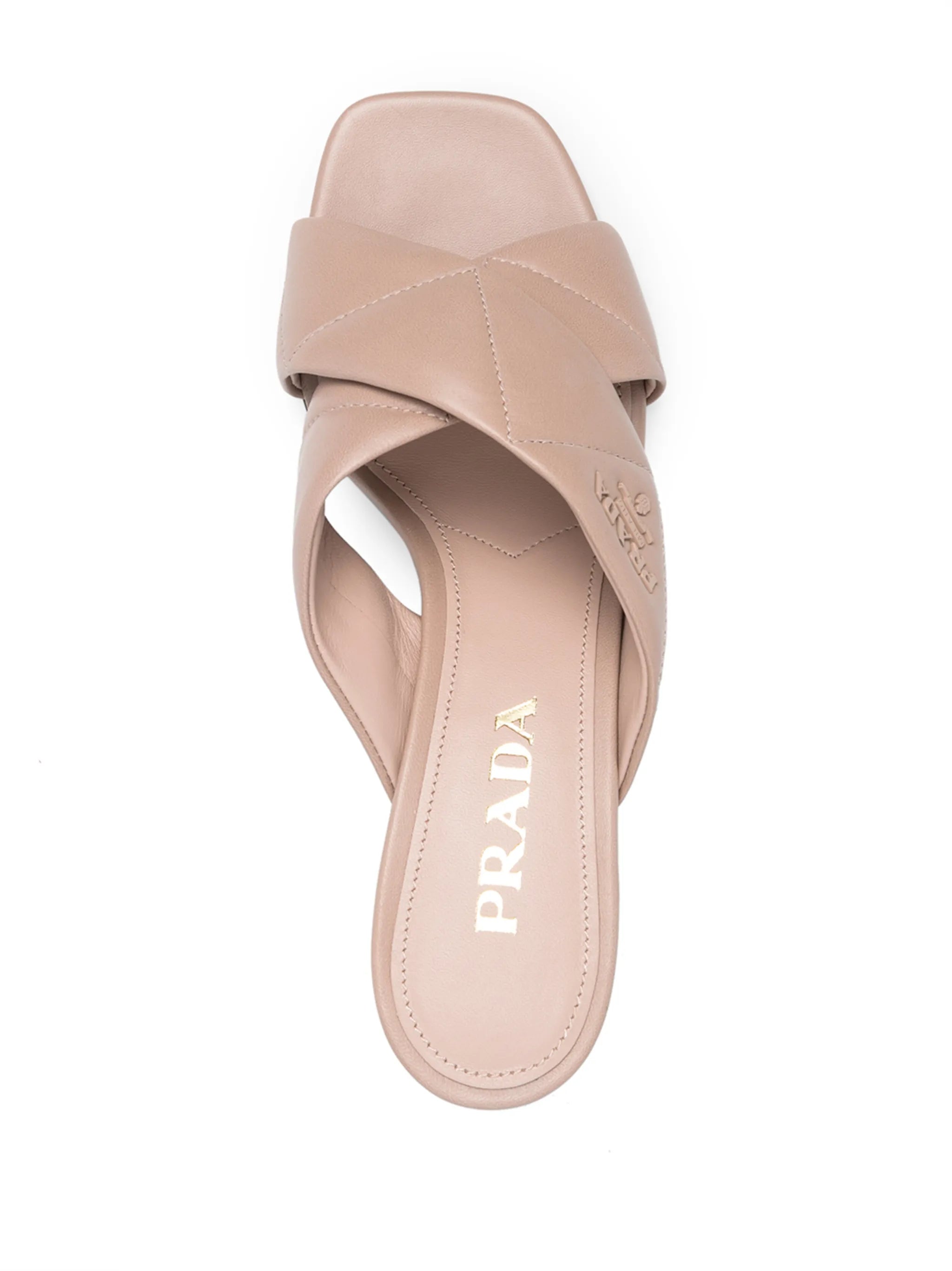 60mm crossover-strap sandals