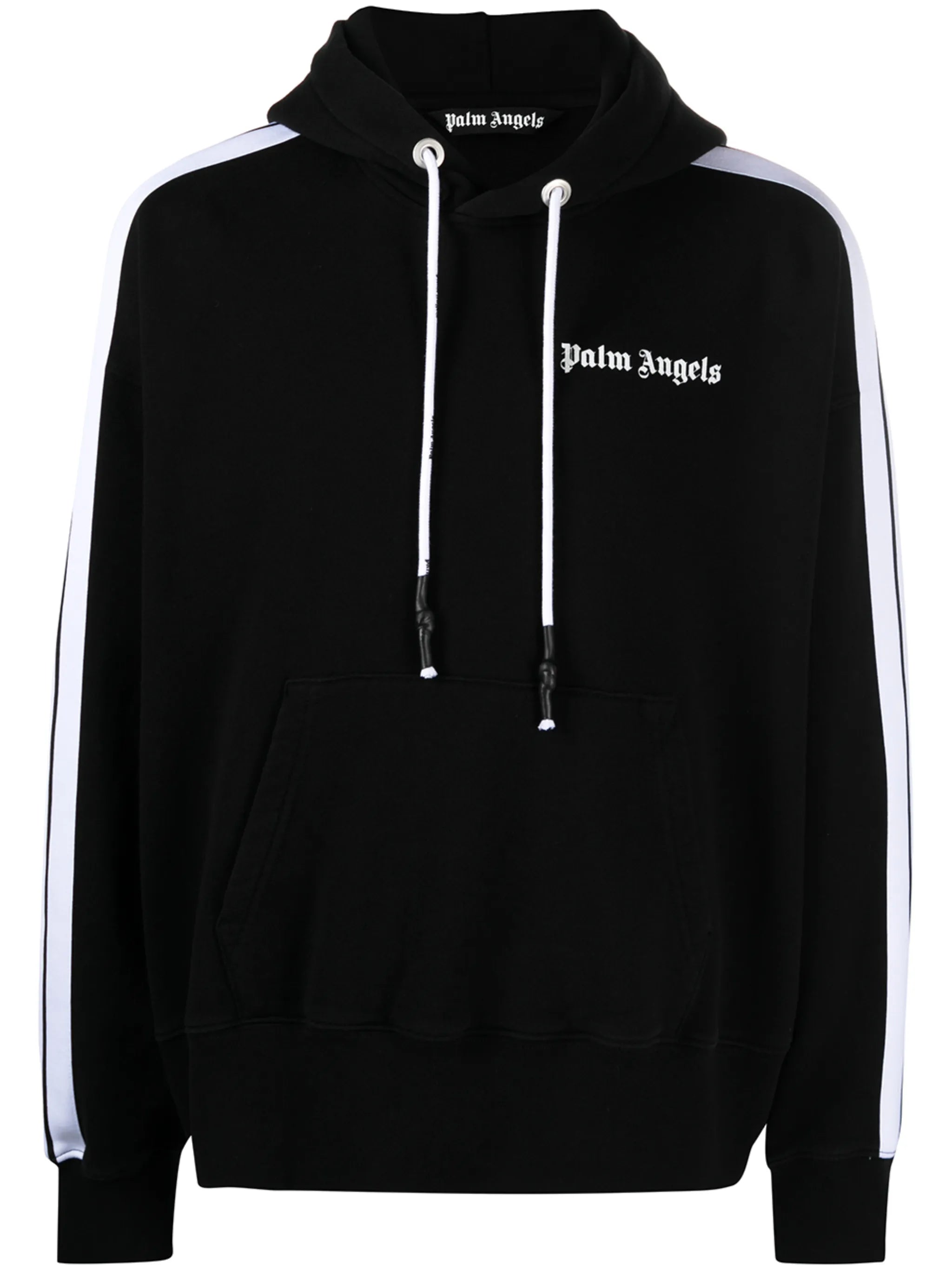 side-stripe hoodie