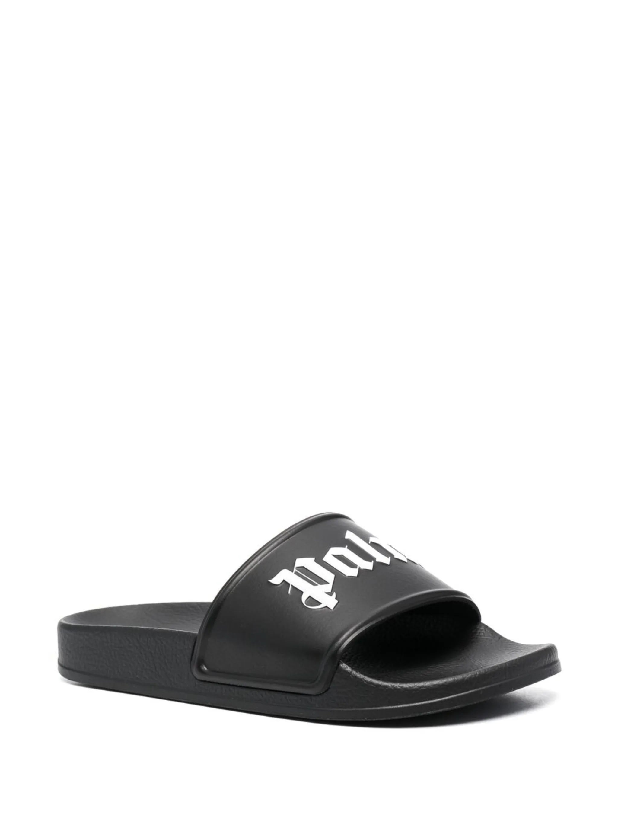 logo-print pool slides