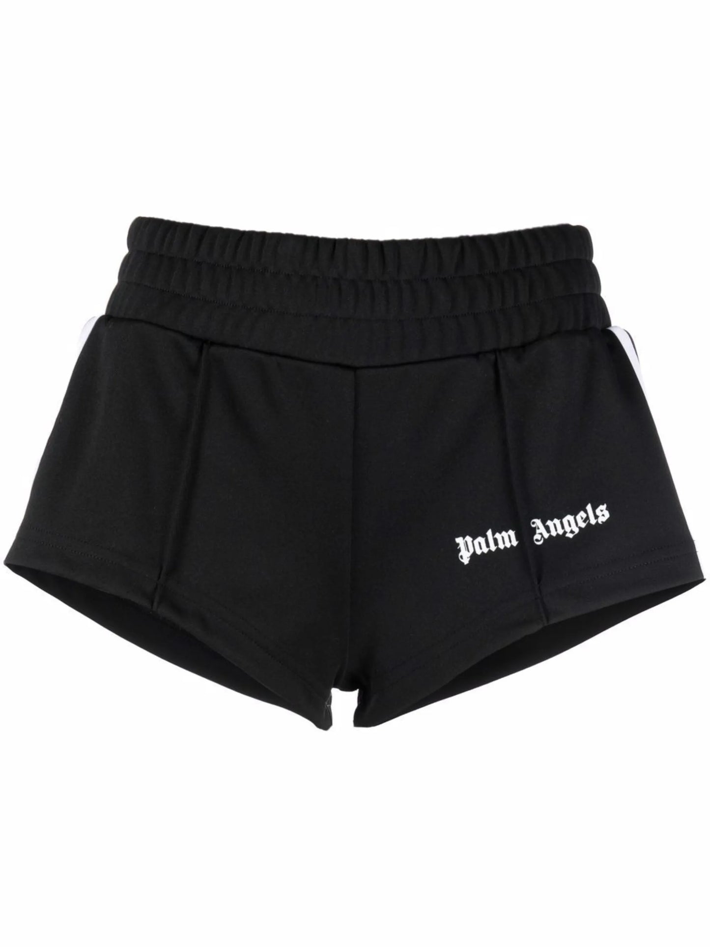 logo-print shorts