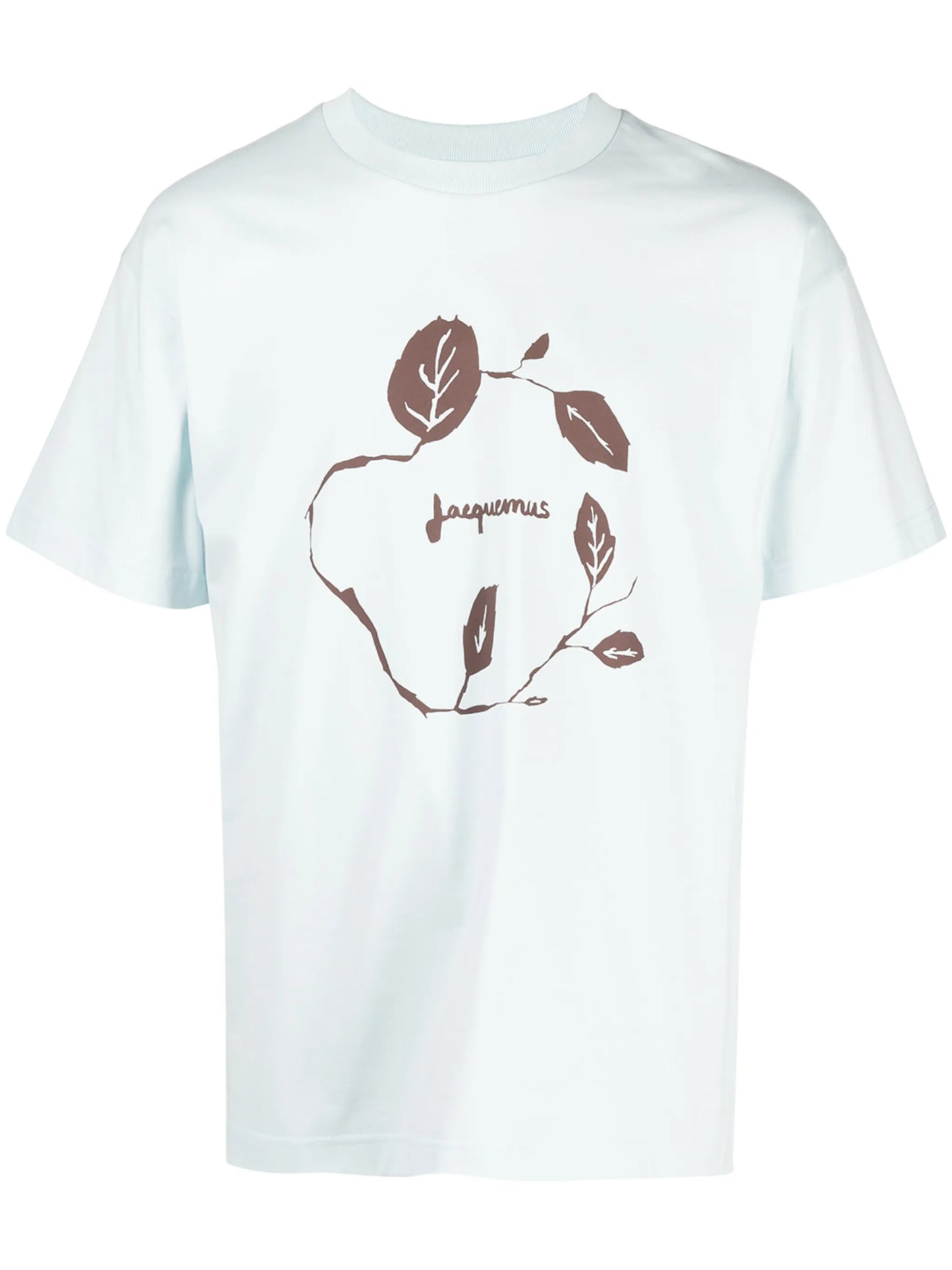 graphic print short-sleeved T-shirt