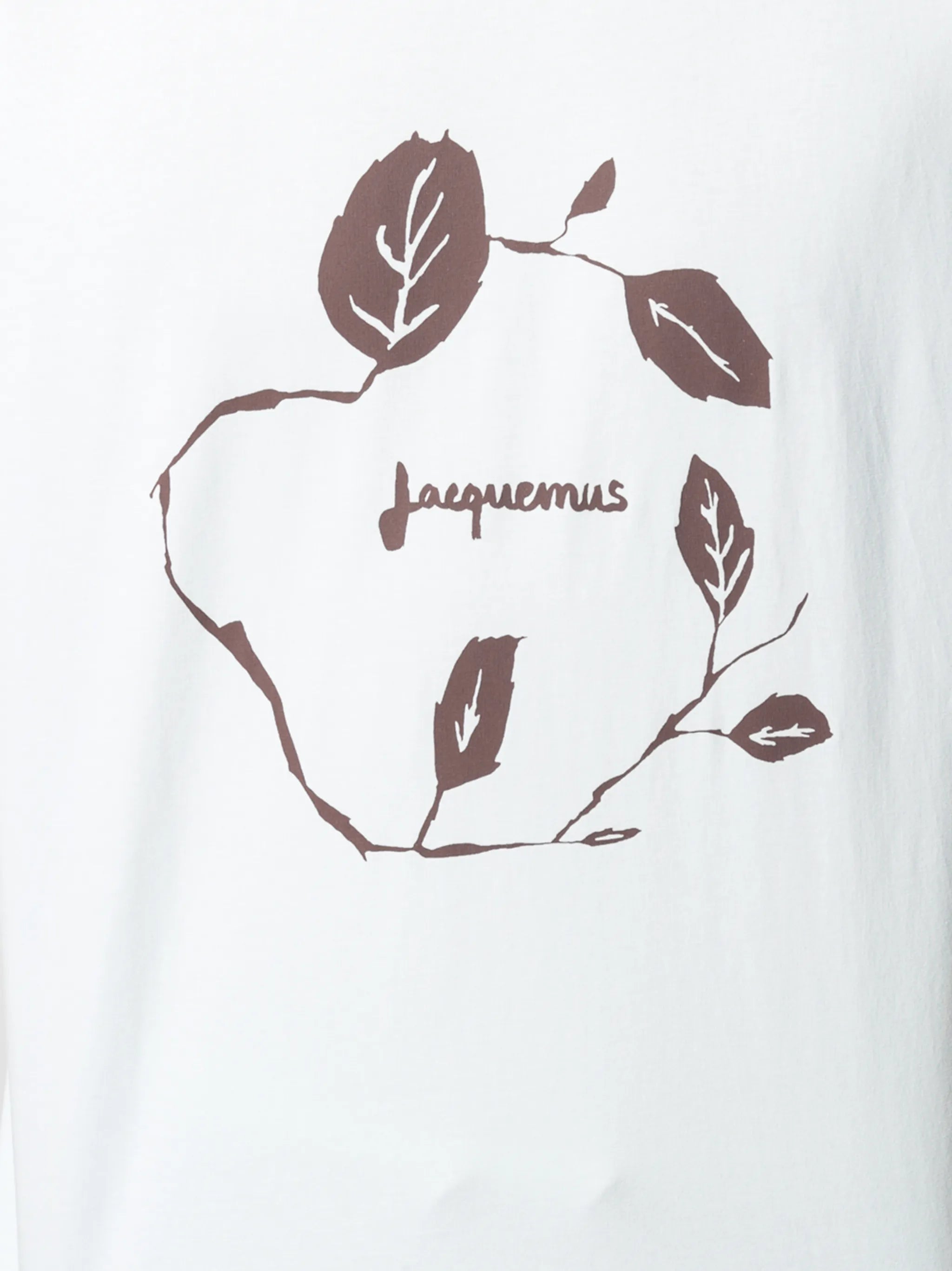 graphic print short-sleeved T-shirt