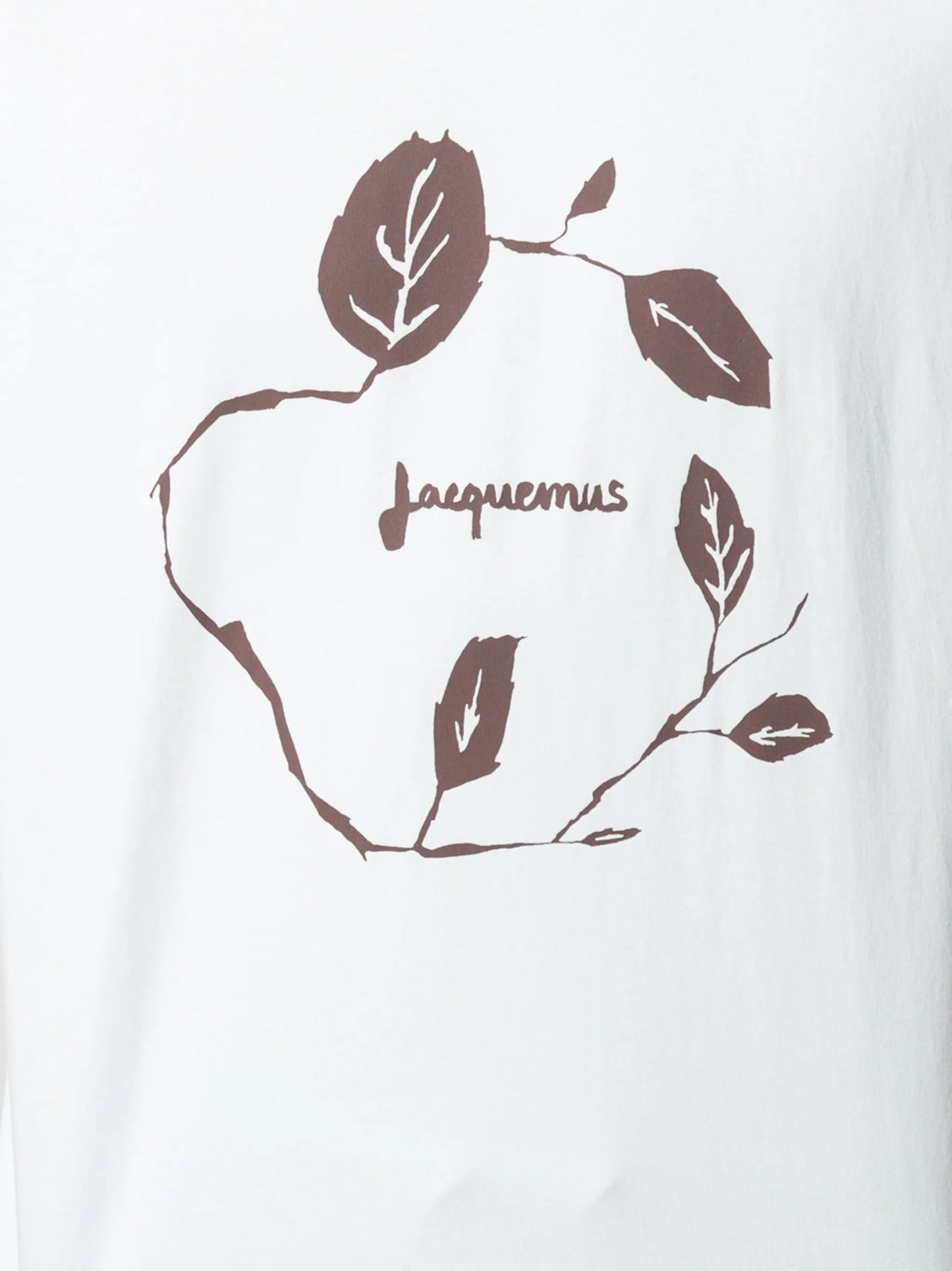 graphic print short-sleeved T-shirt