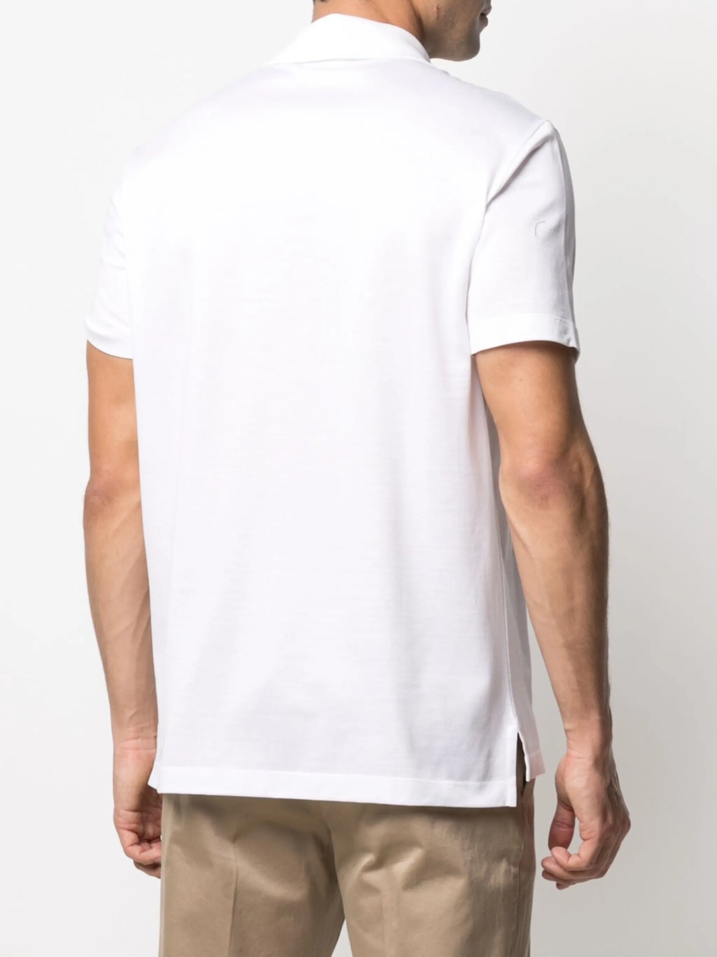 Medusa embroidered polo shirt