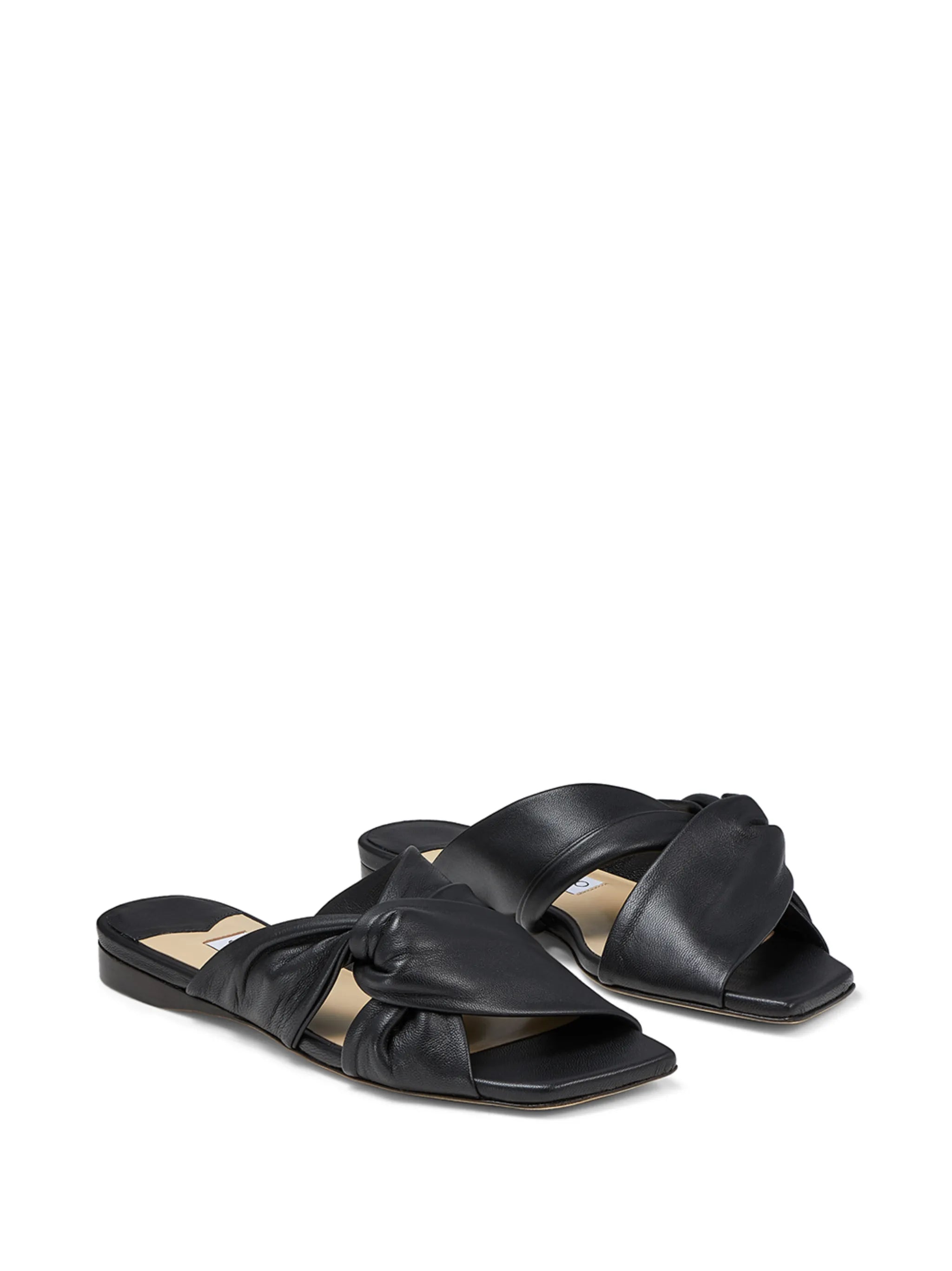 Narisa twist-detail slip-on sandals