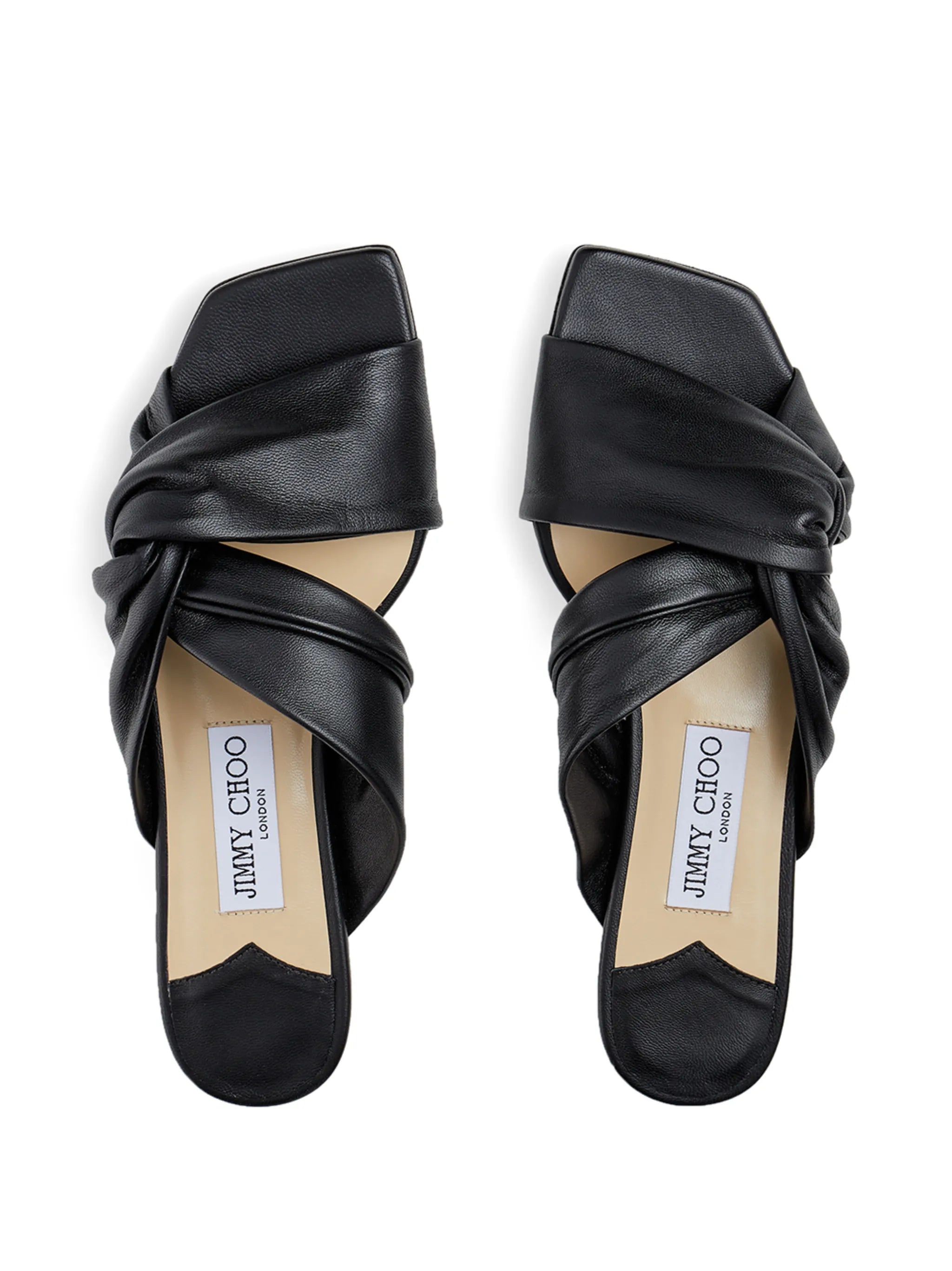 Narisa twist-detail slip-on sandals