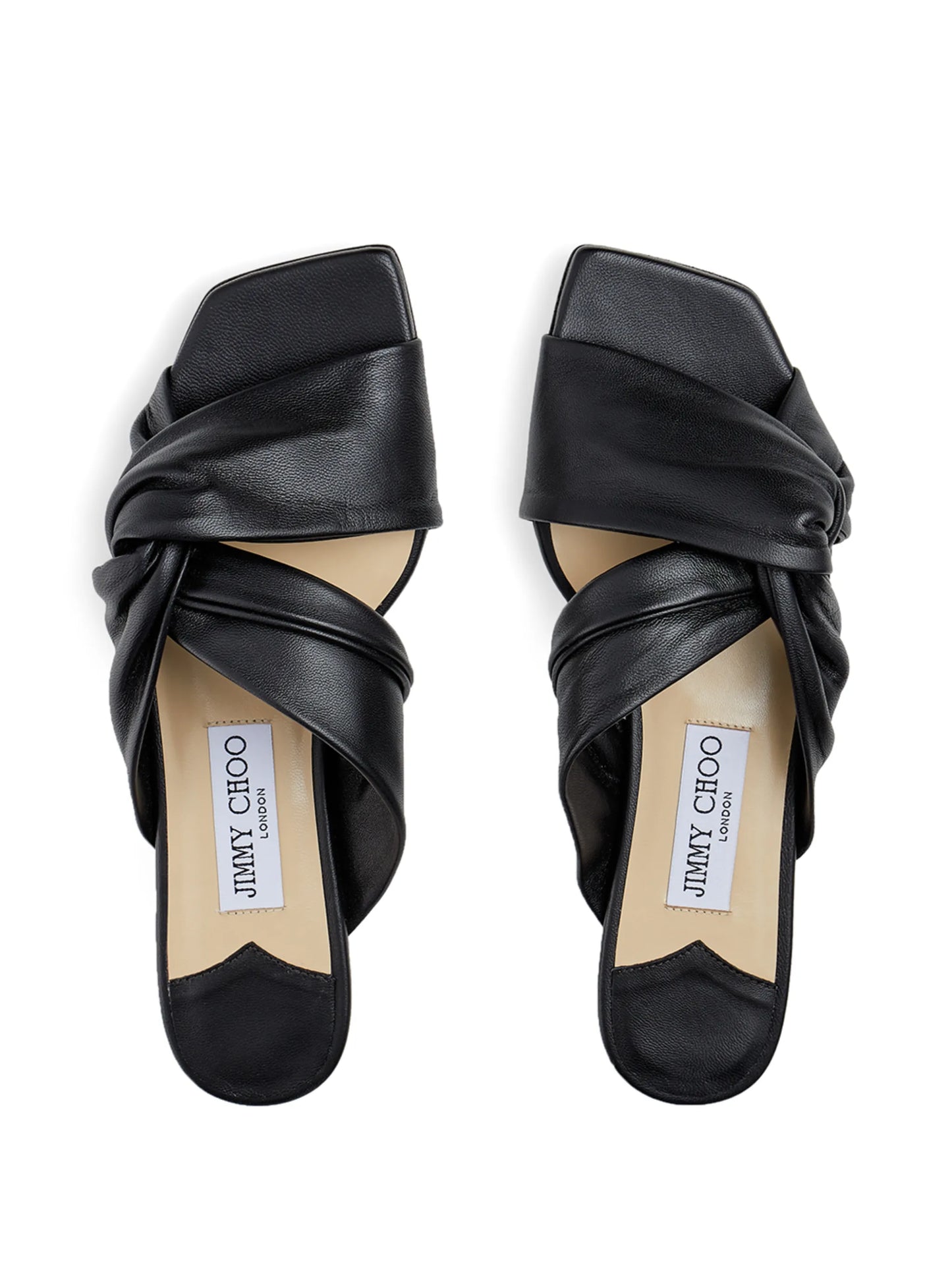 Narisa twist-detail slip-on sandals