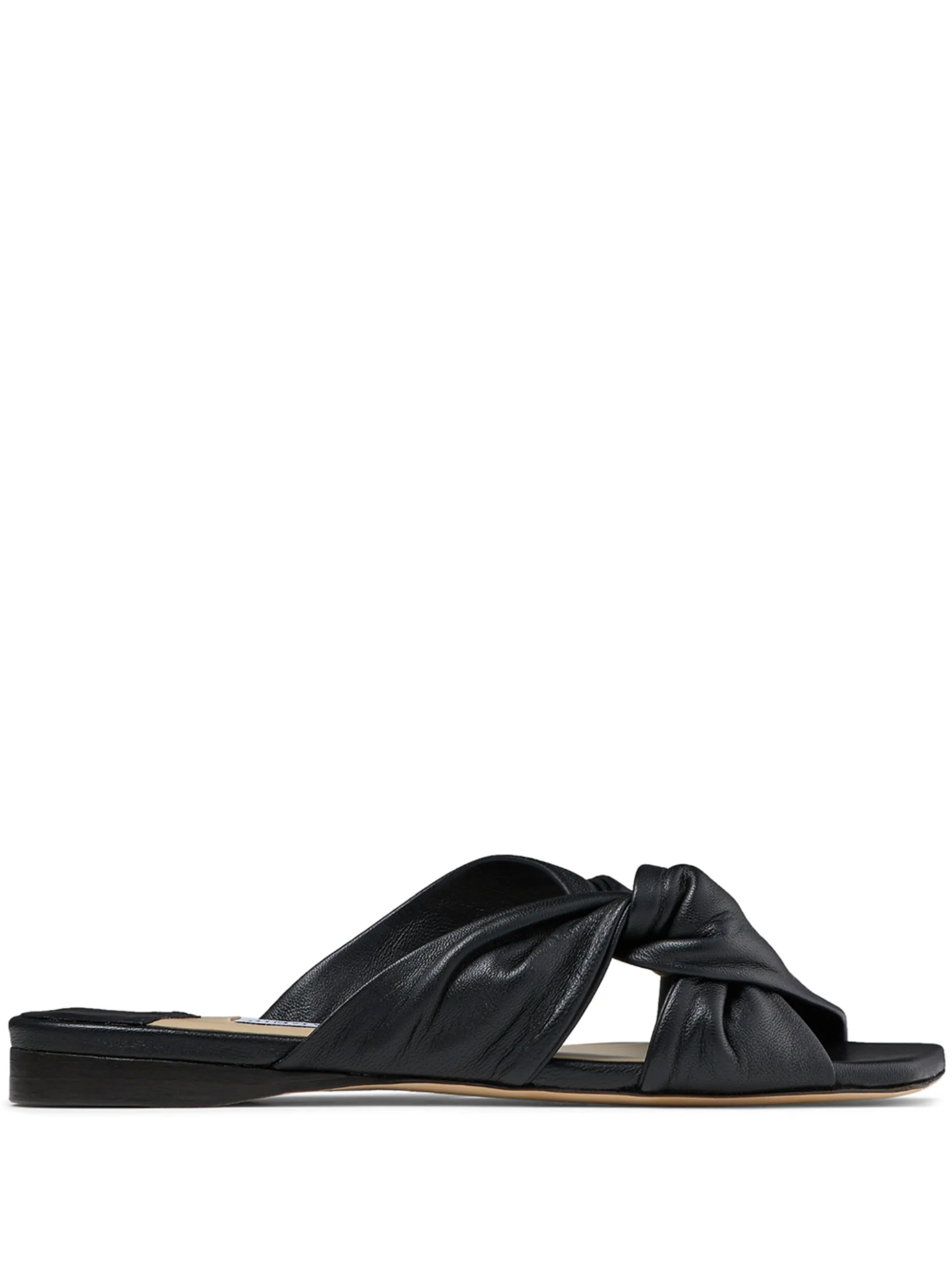 Narisa twist-detail slip-on sandals