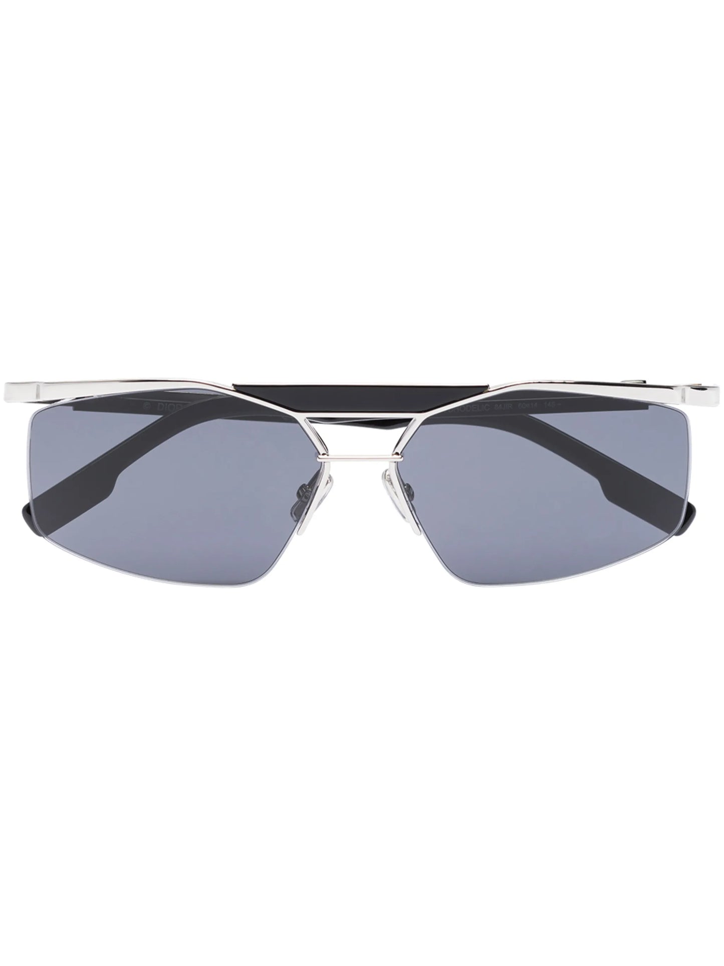 Psychedelic square-frame sunglasses