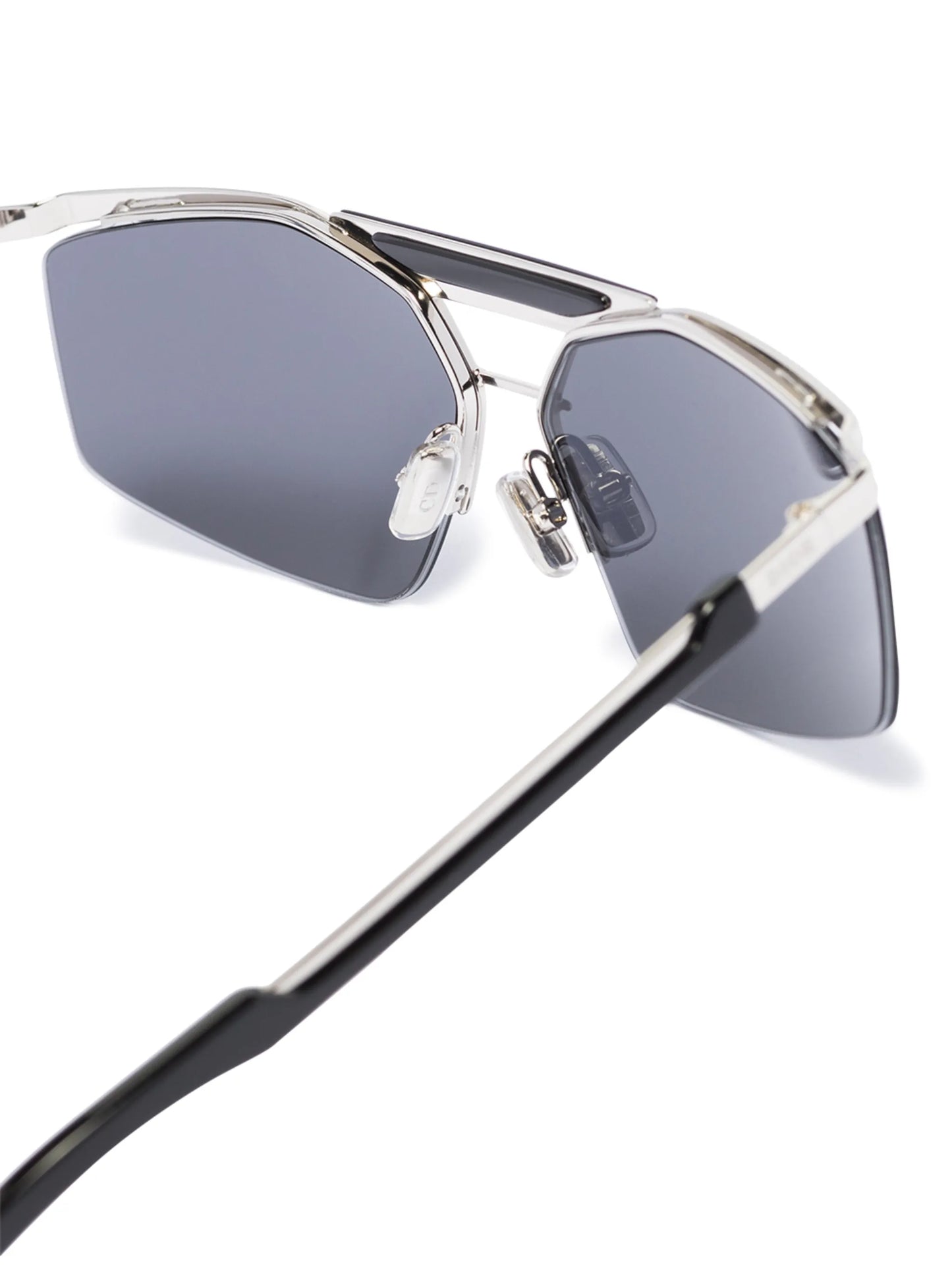 Psychedelic square-frame sunglasses