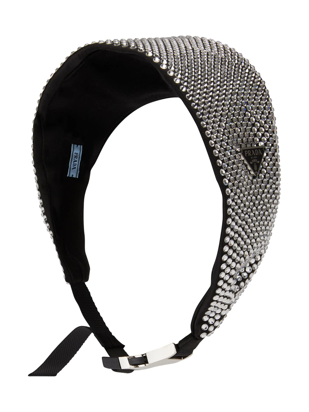 crystal-embellished buckle headband