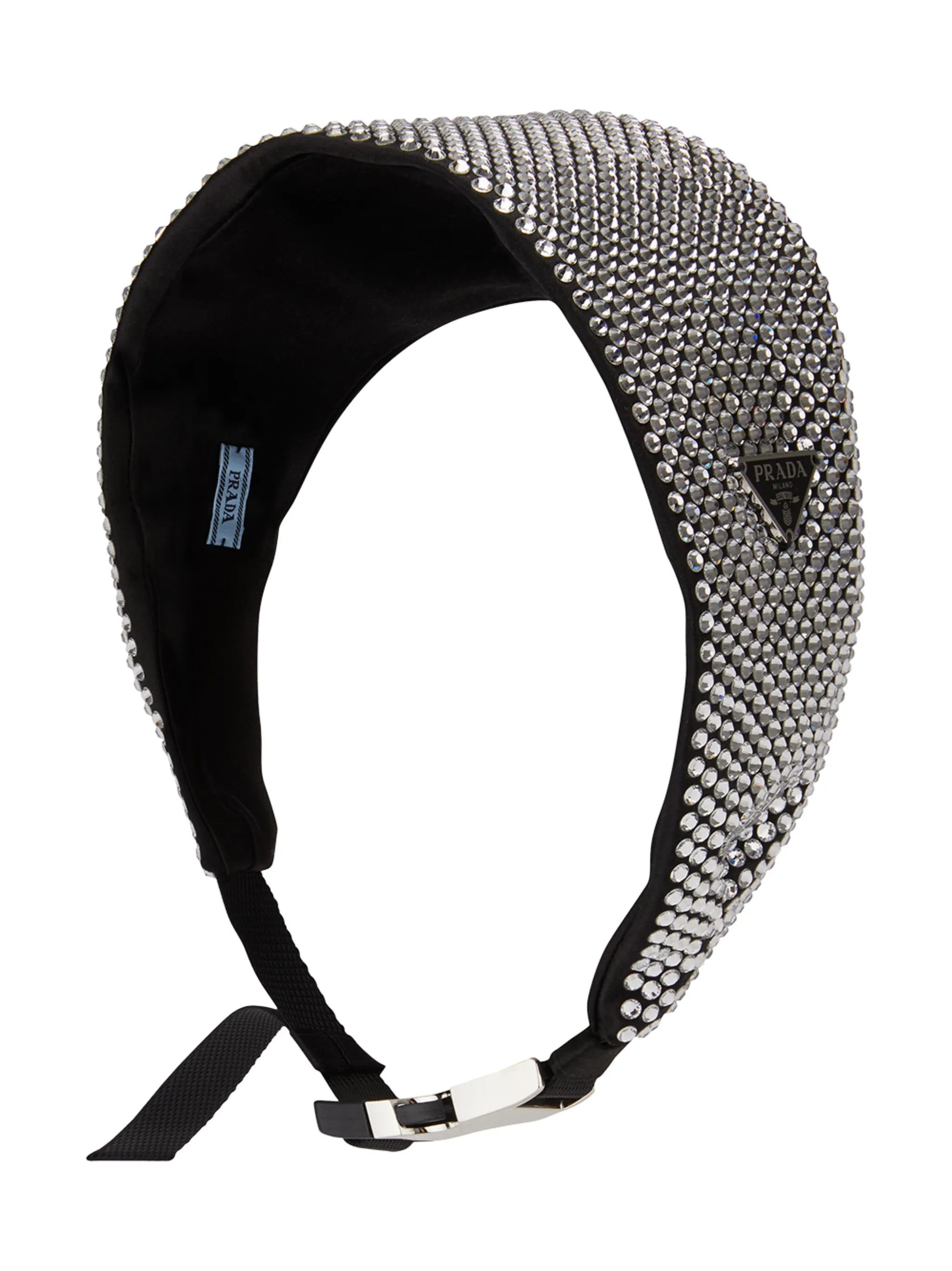 crystal-embellished buckle headband