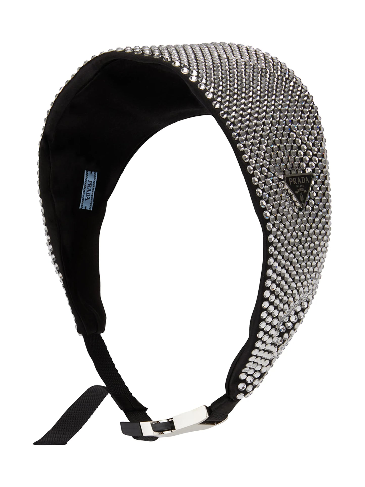 crystal-embellished buckle headband