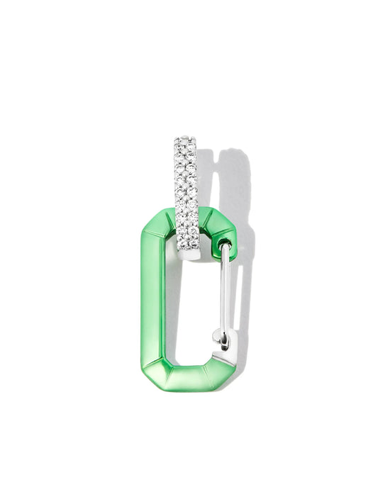 18kt white gold Chiara diamond earring