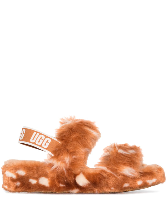 Oh Yeah spots slippers