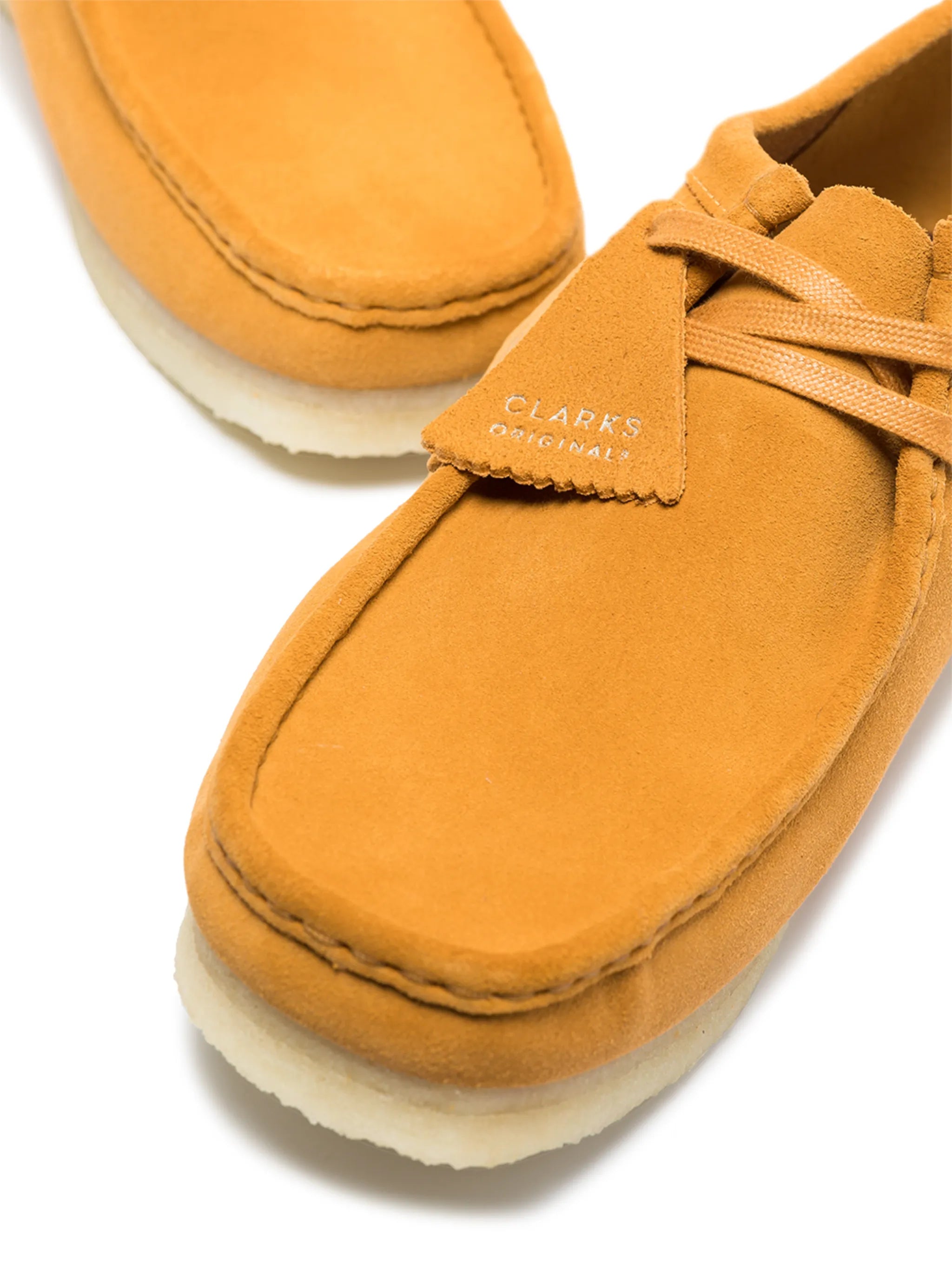 Wallabee suede lace-up shoes
