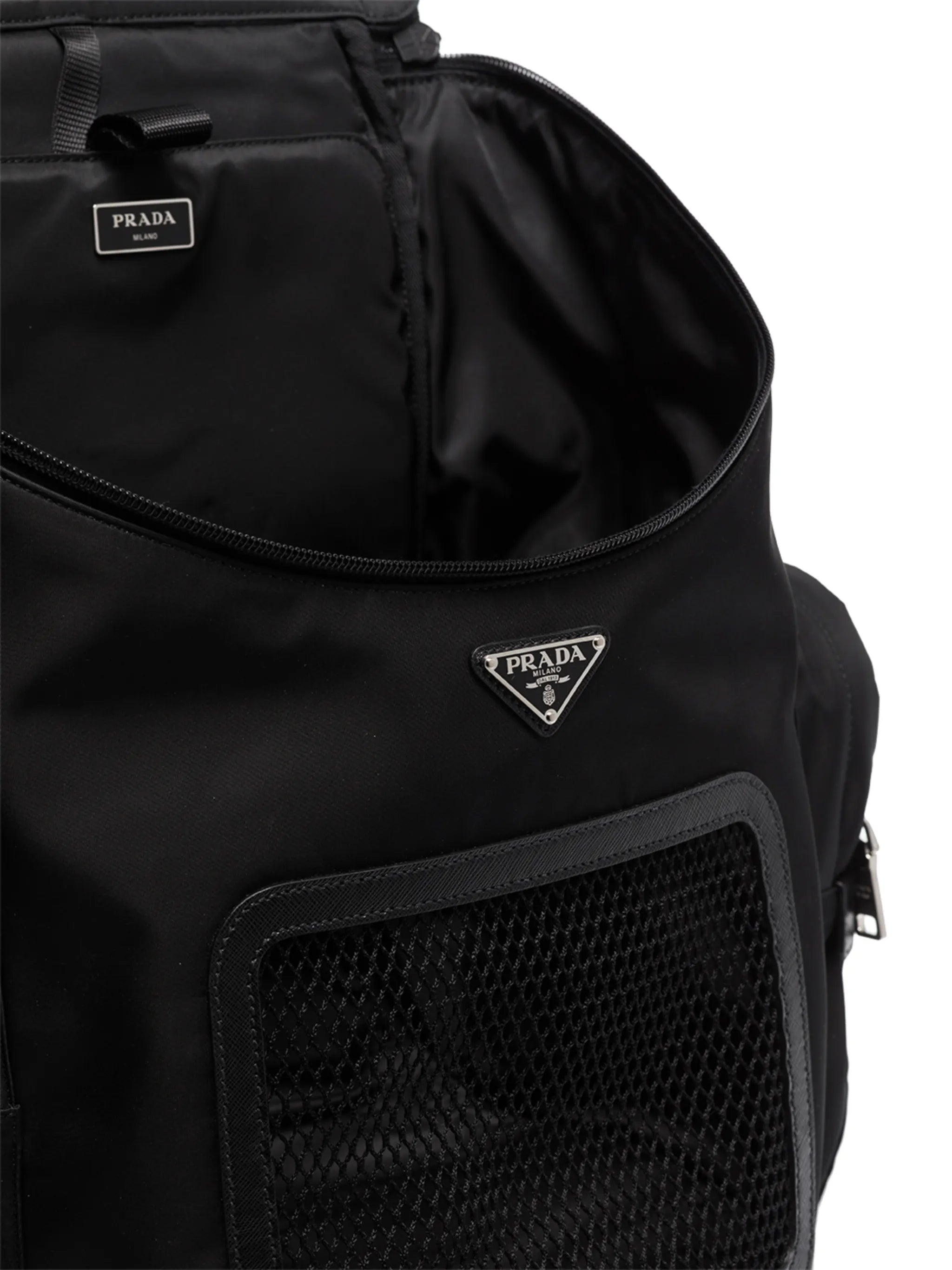 logo-plaque pet backpack
