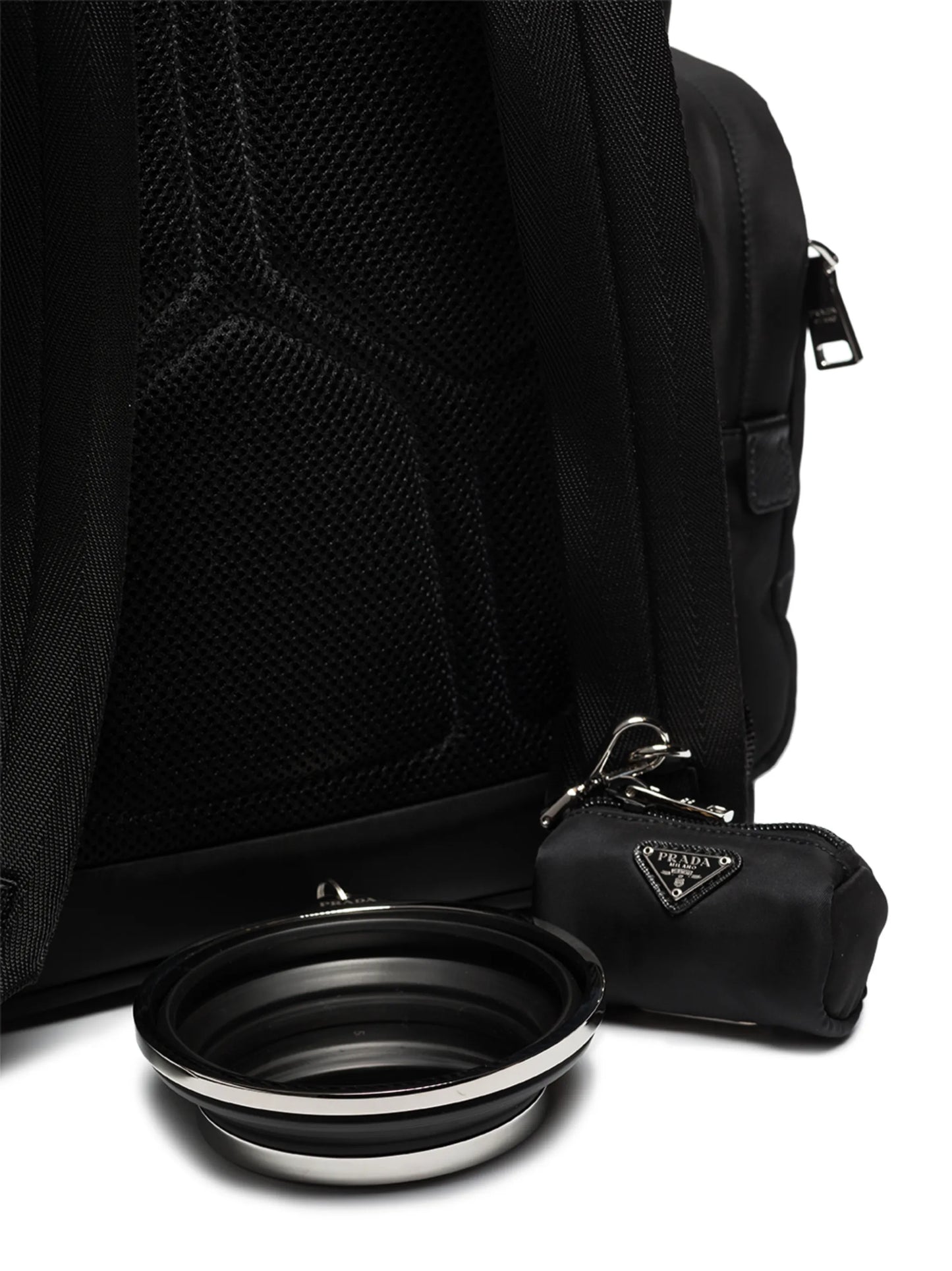 logo-plaque pet backpack