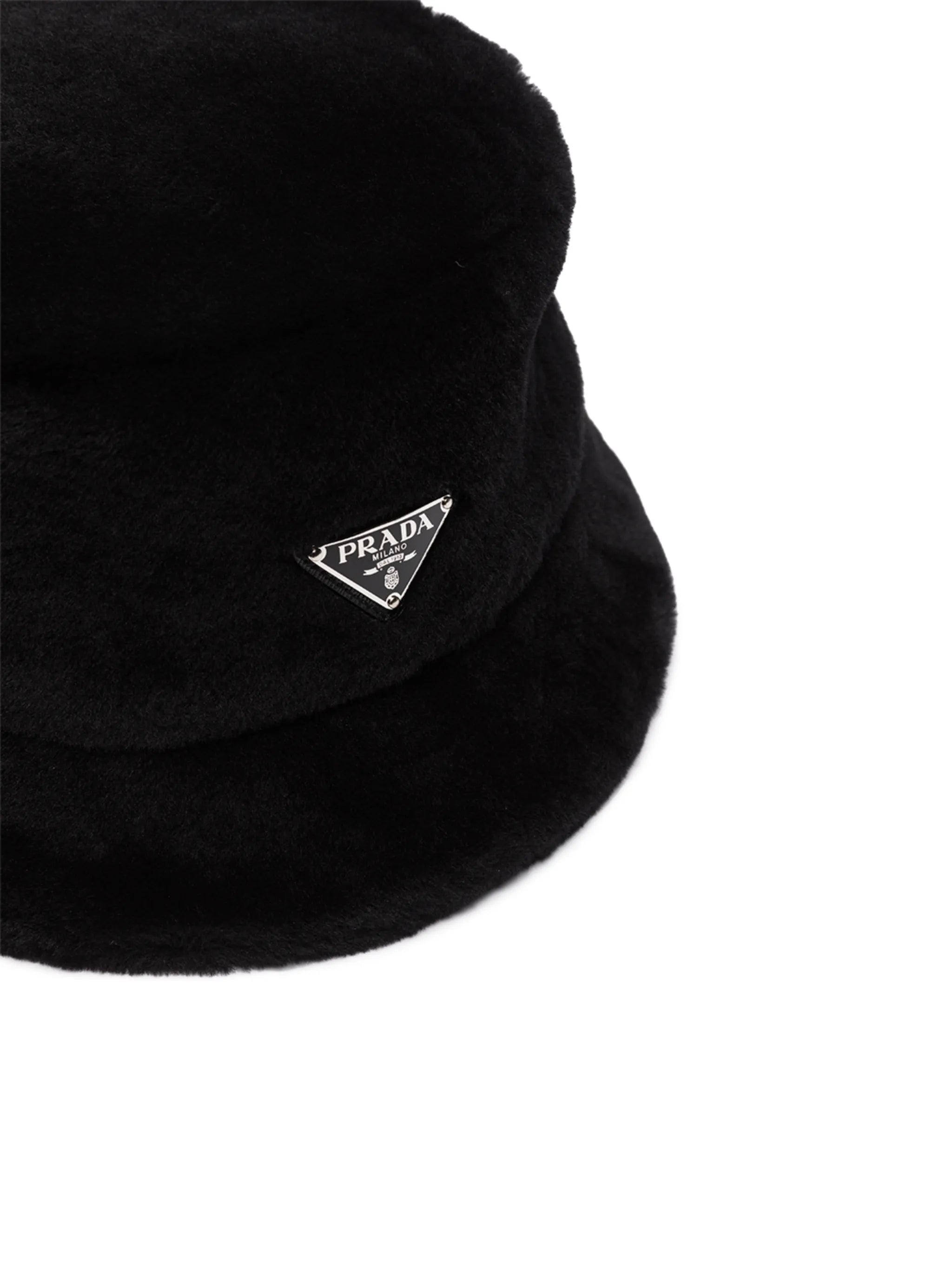 shearling bucket hat