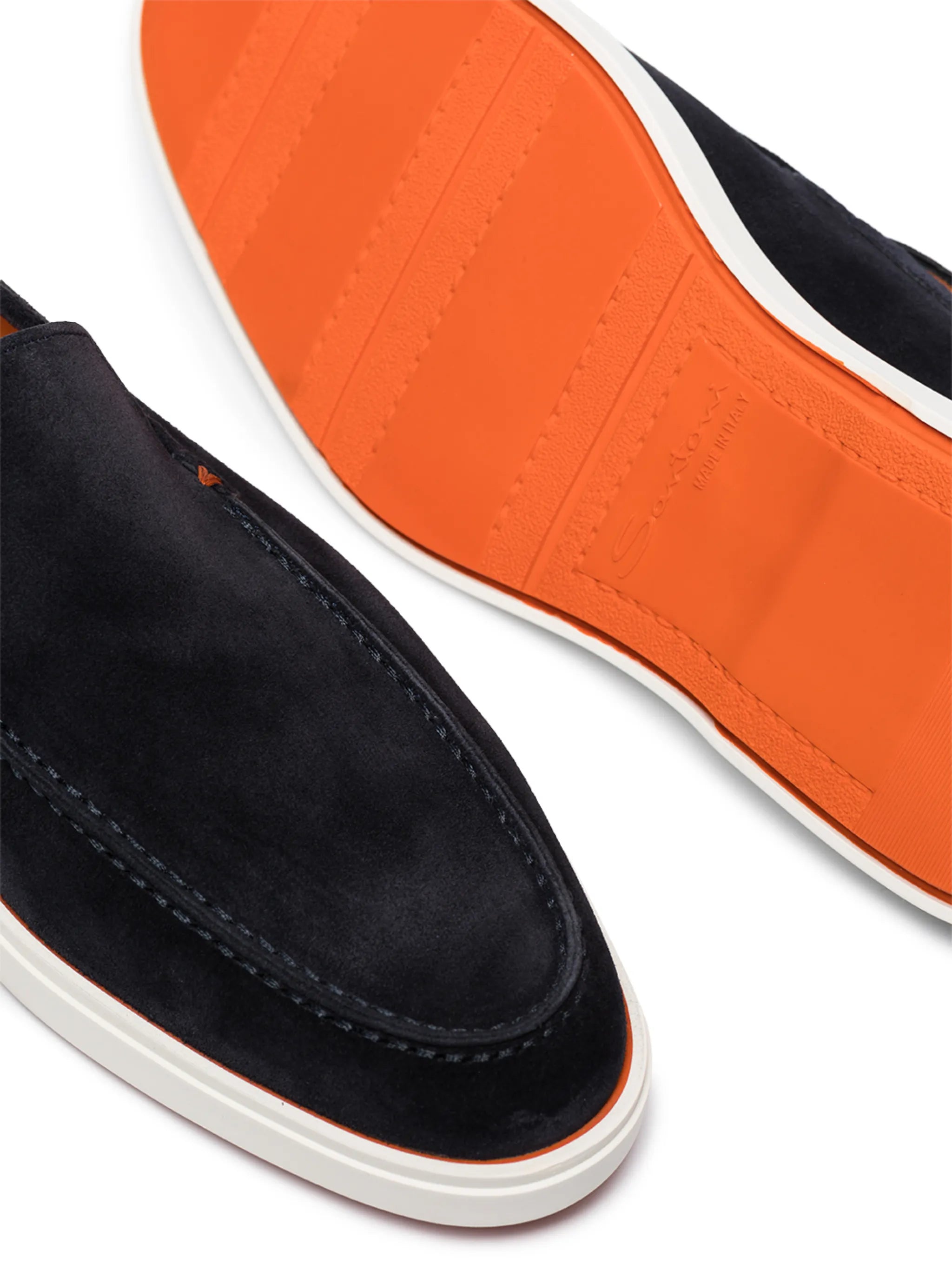 slip-on leather loafers