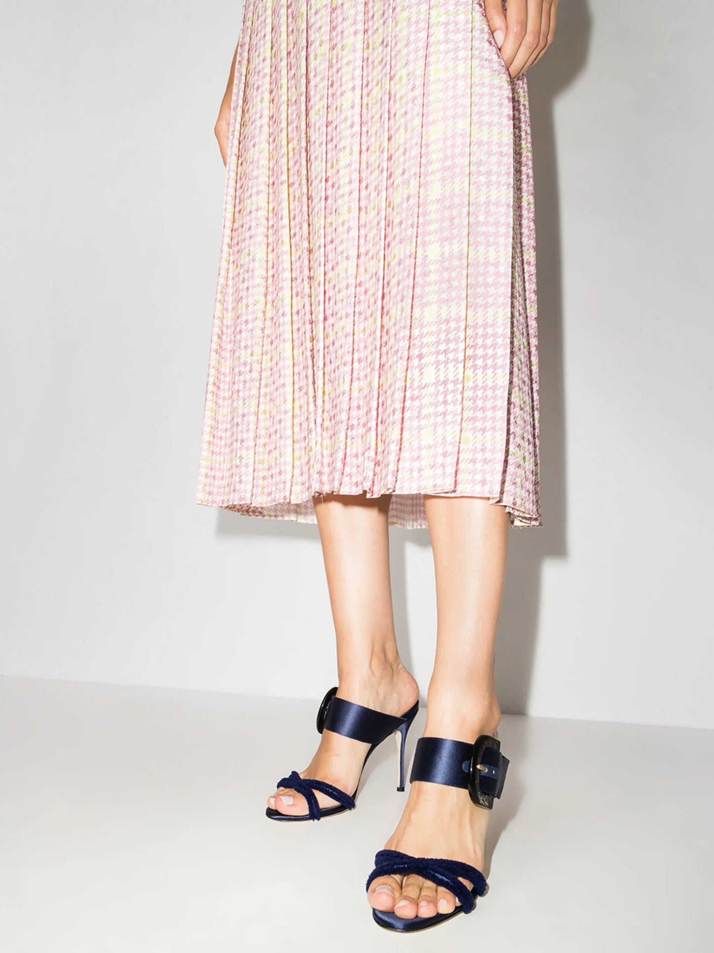 Guey open-toe 105mm mules
