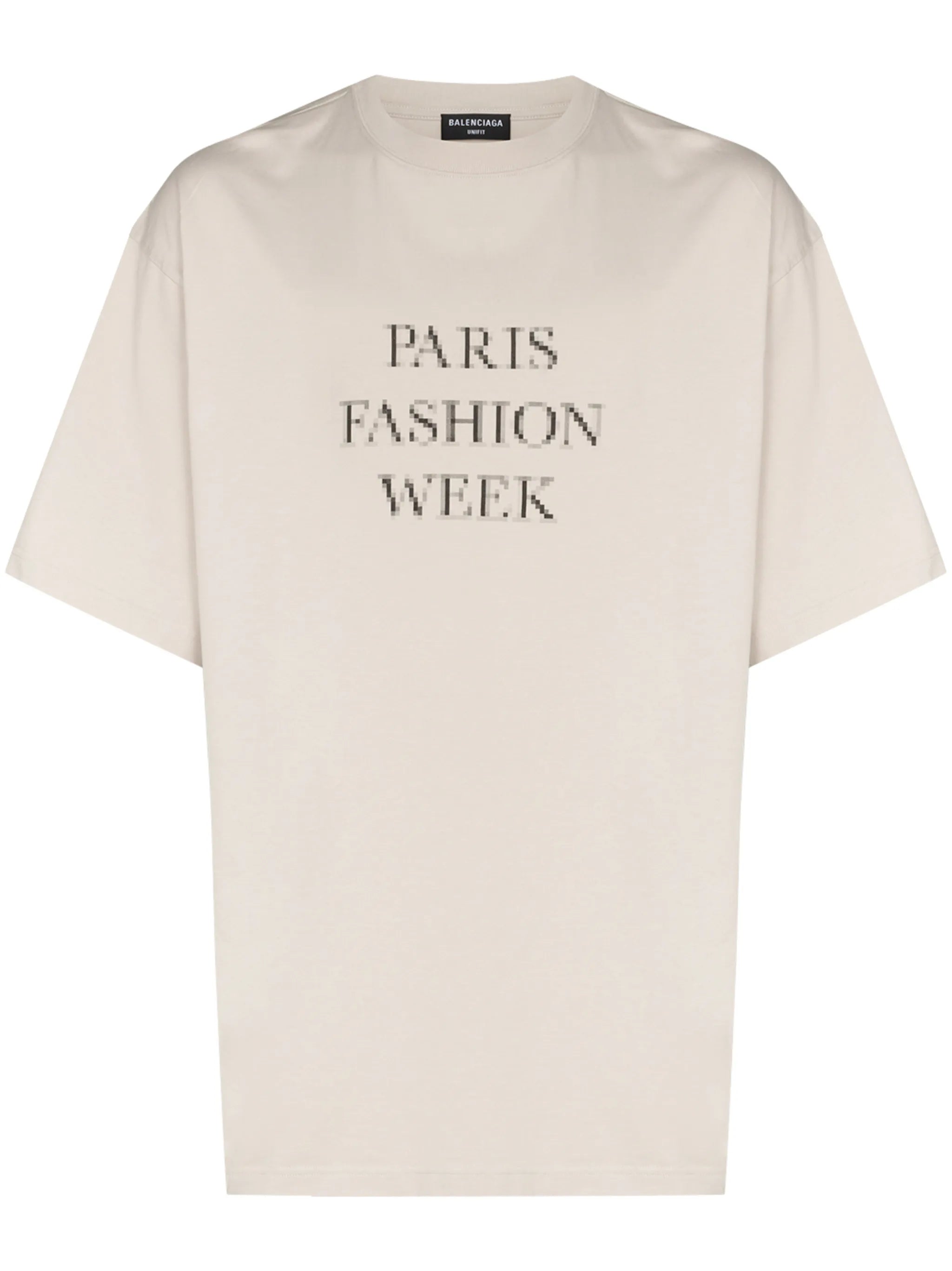PFW print T-shirt