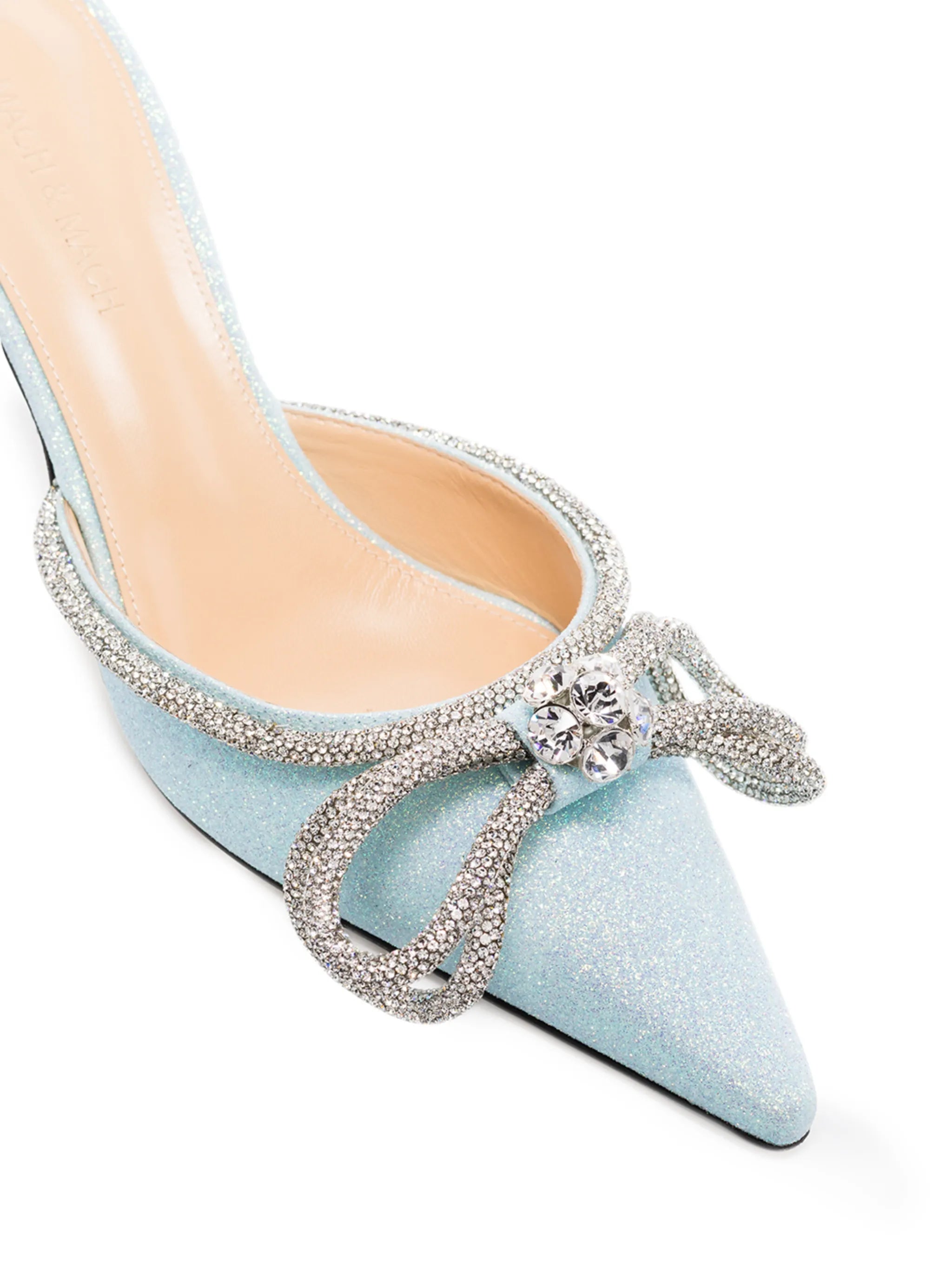 65mm crystal-embellished mules