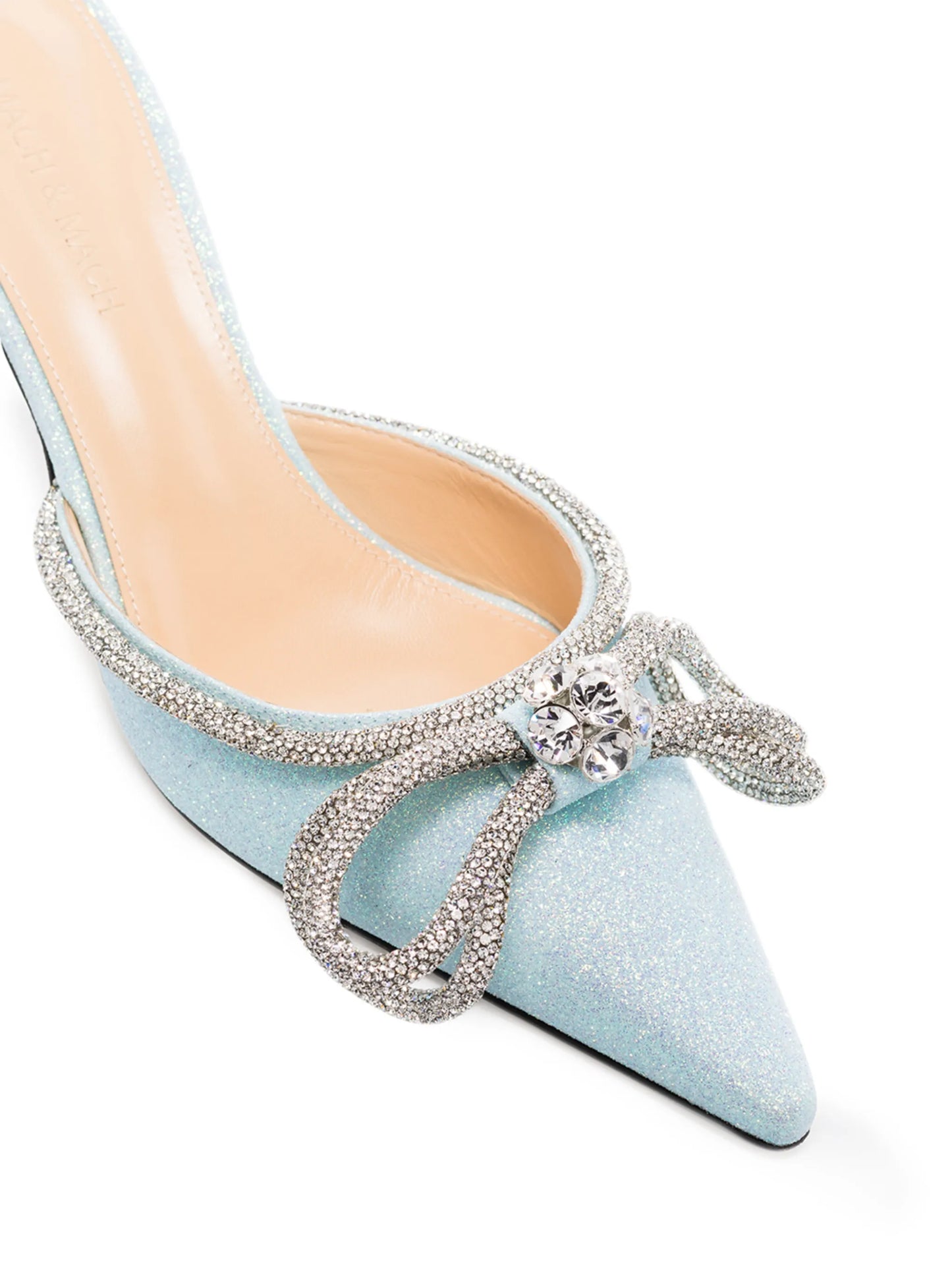 65mm crystal-embellished mules