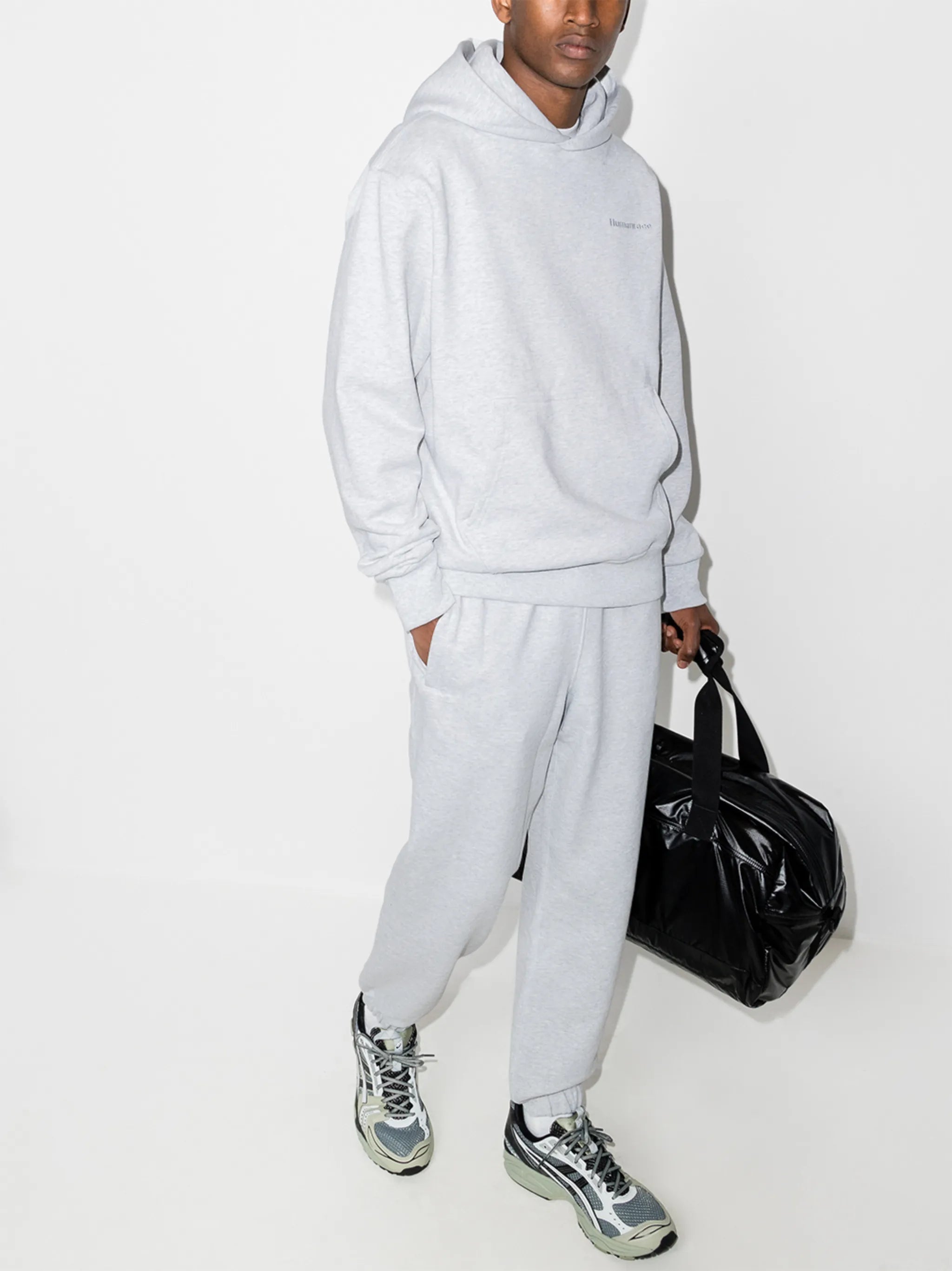 x Pharrell Williams basics hooded sweatshirt