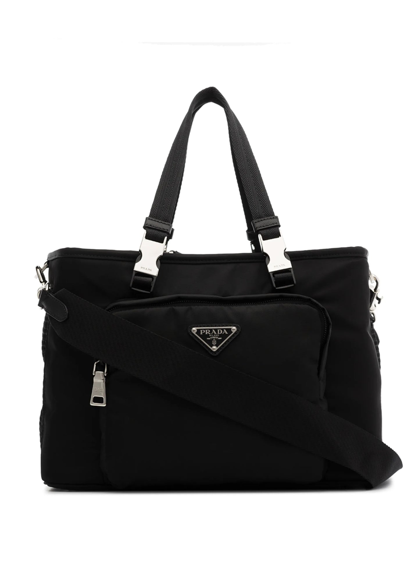 Re-Nylon logo plaque pet carrier