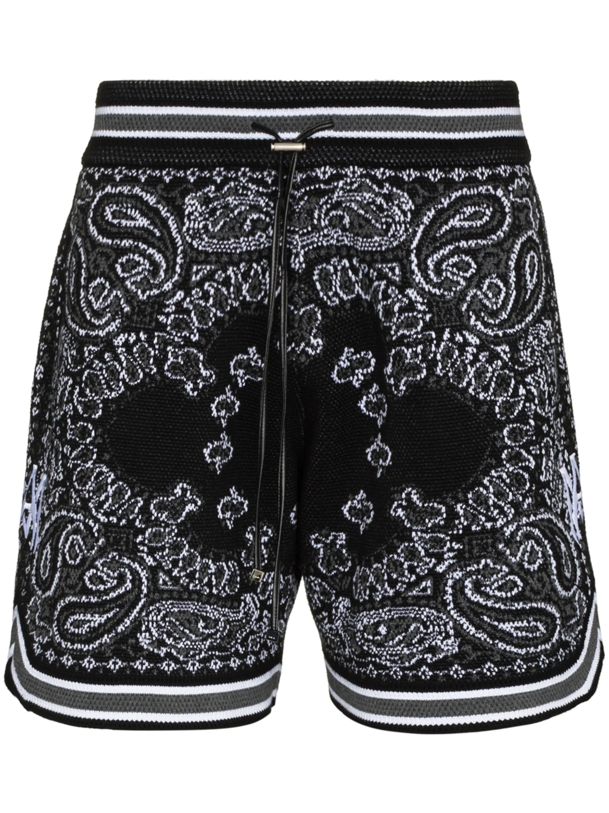 Bandana drawstring shorts