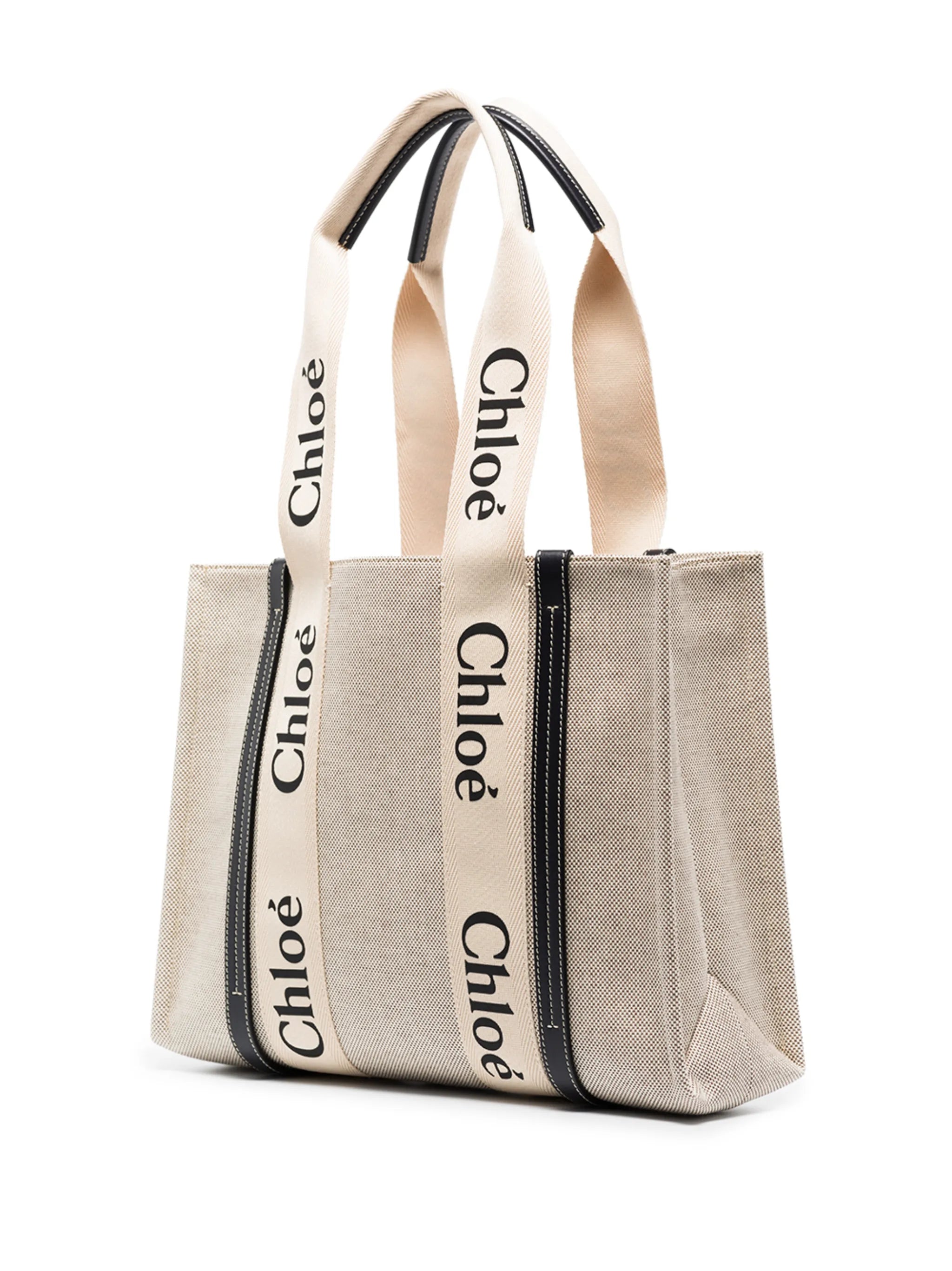 Woody canvas tote bag
