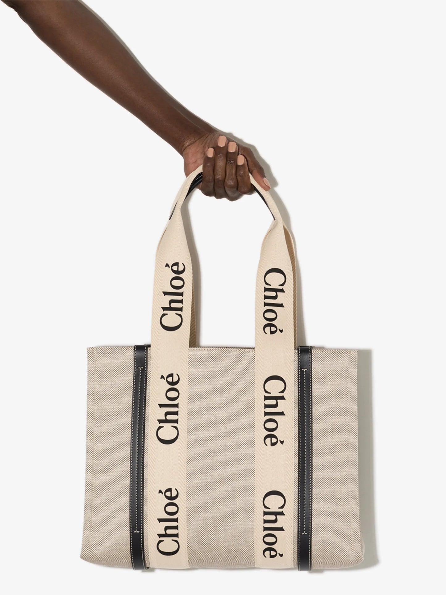 Woody canvas tote bag