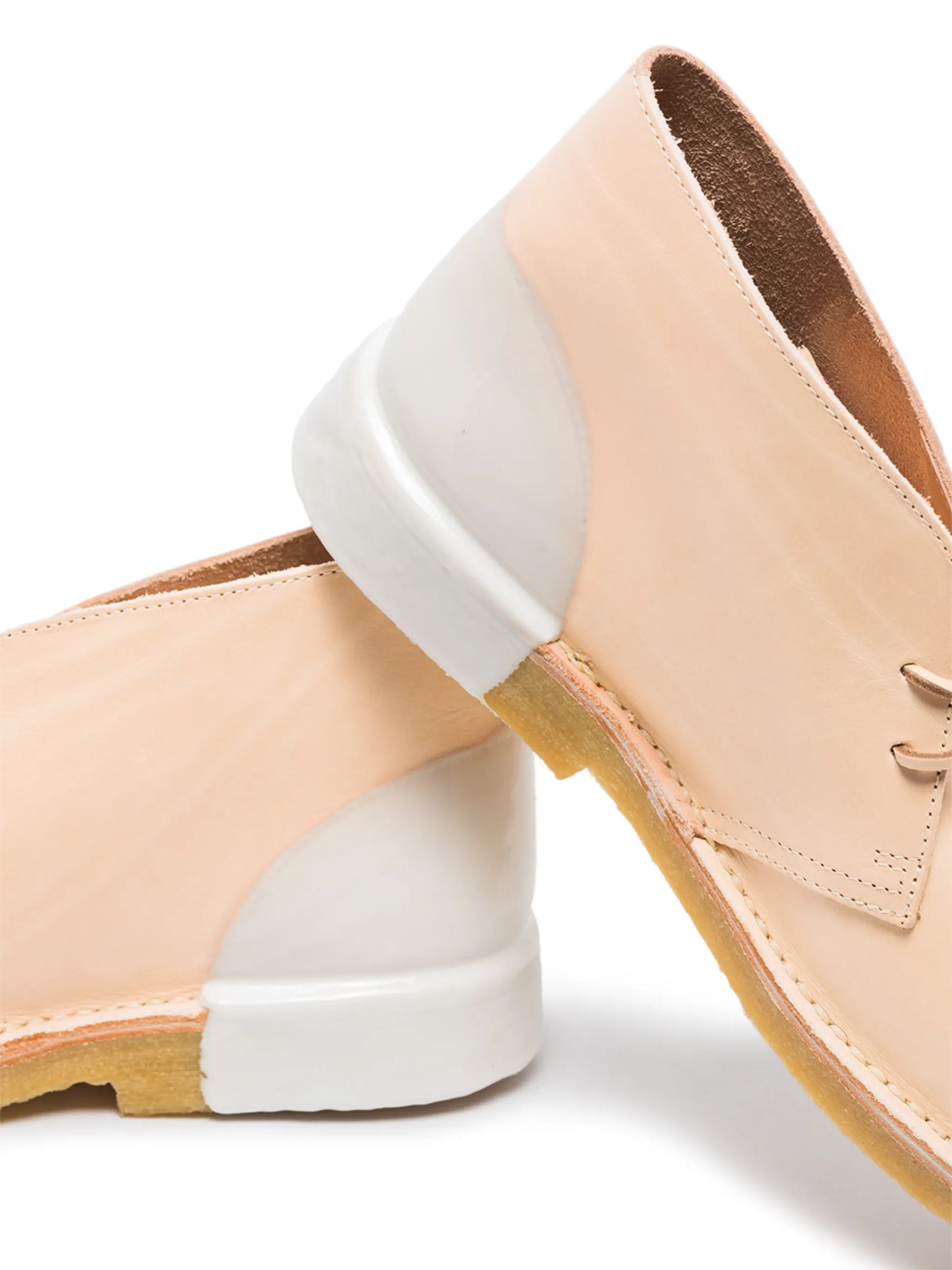 two-tone desert boots