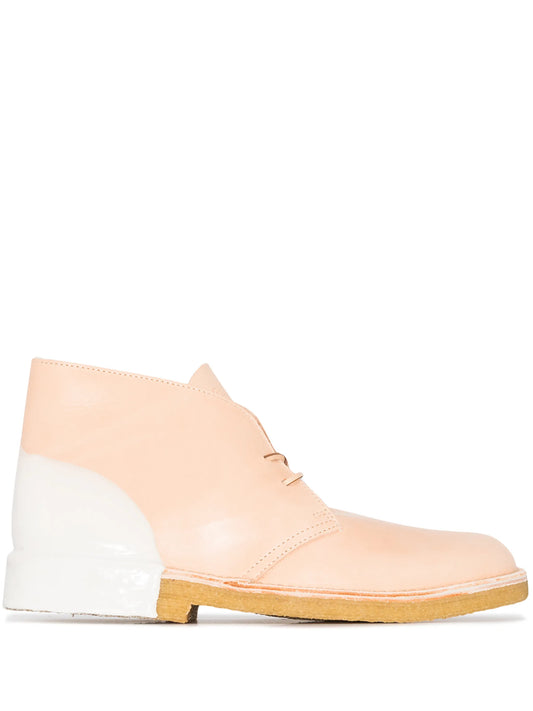 two-tone desert boots