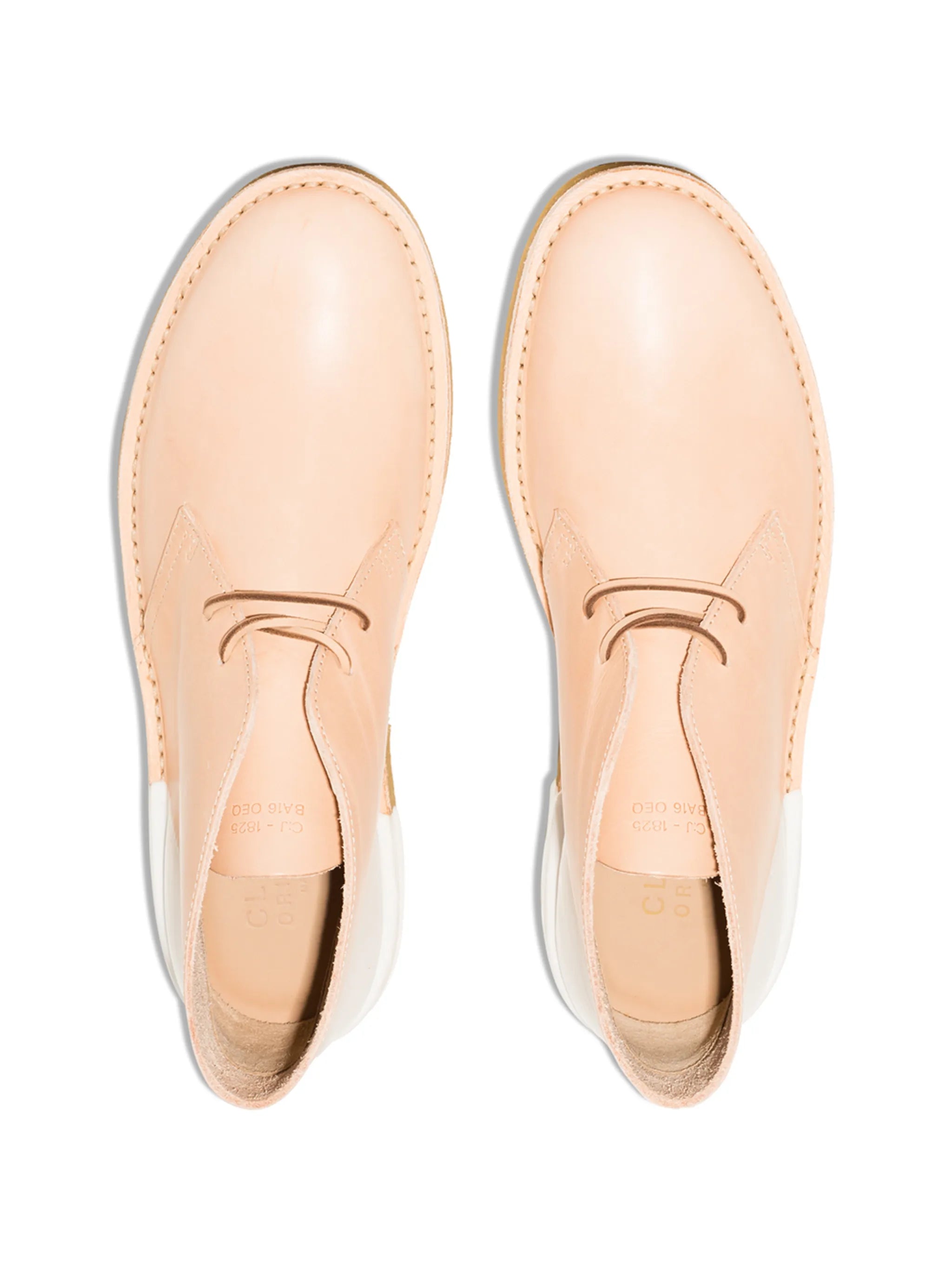 two-tone desert boots