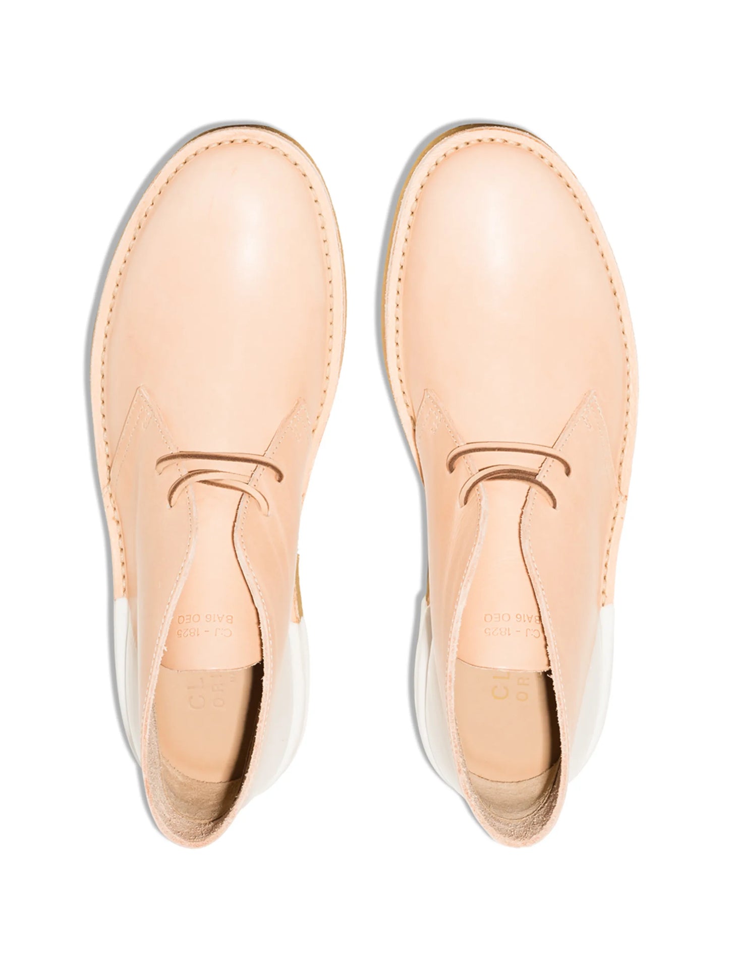 two-tone desert boots